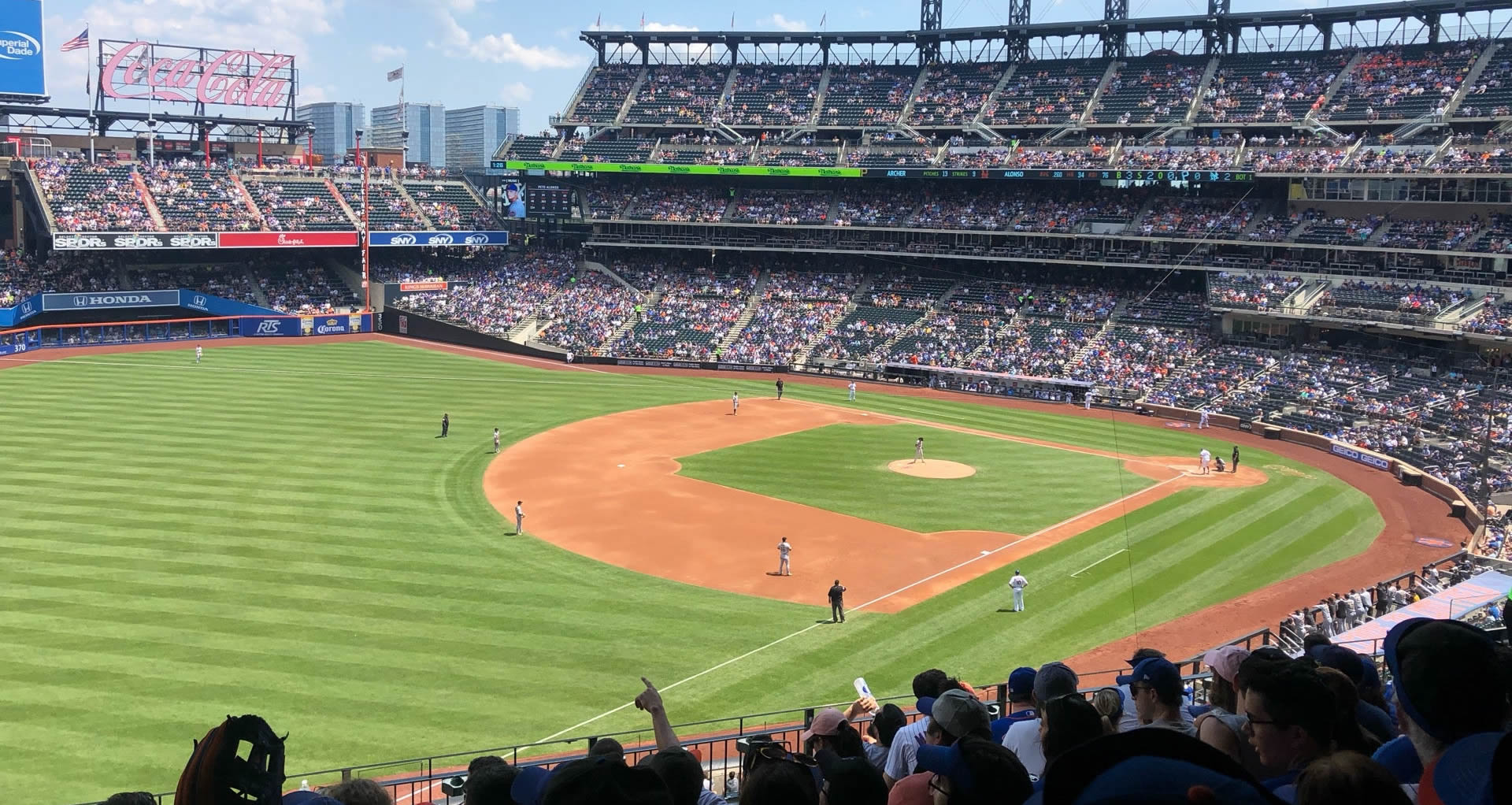 section 332, row 9 seat view  - citi field