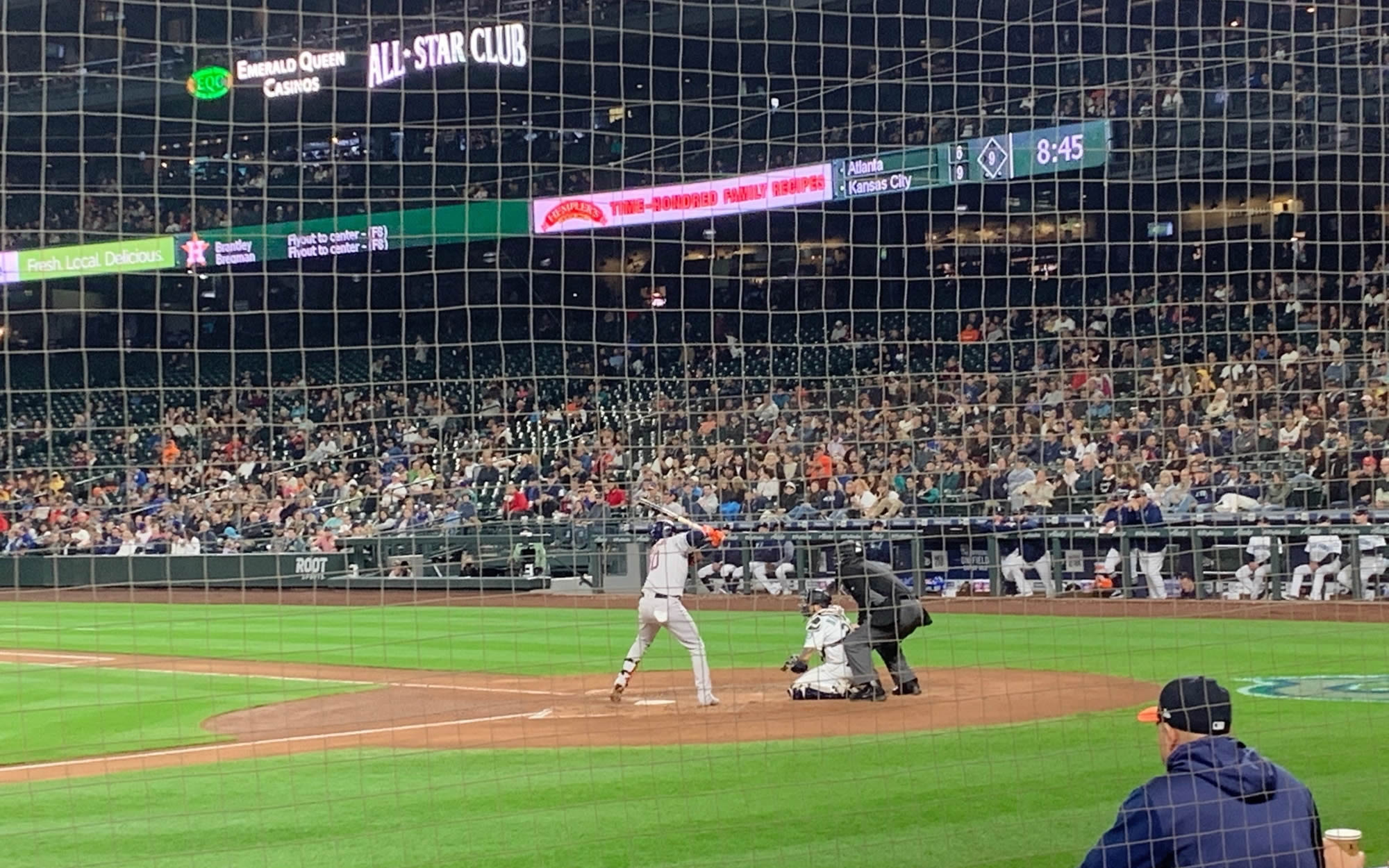 section 136, row 6 seat view  for baseball - t-mobile park
