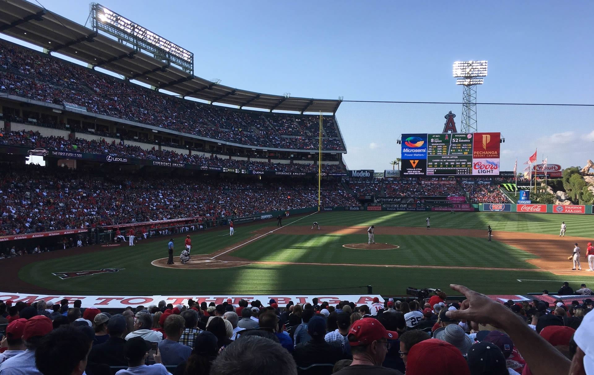 Los Angeles: LA Angels Baseball Game Ticket at Angel Stadium