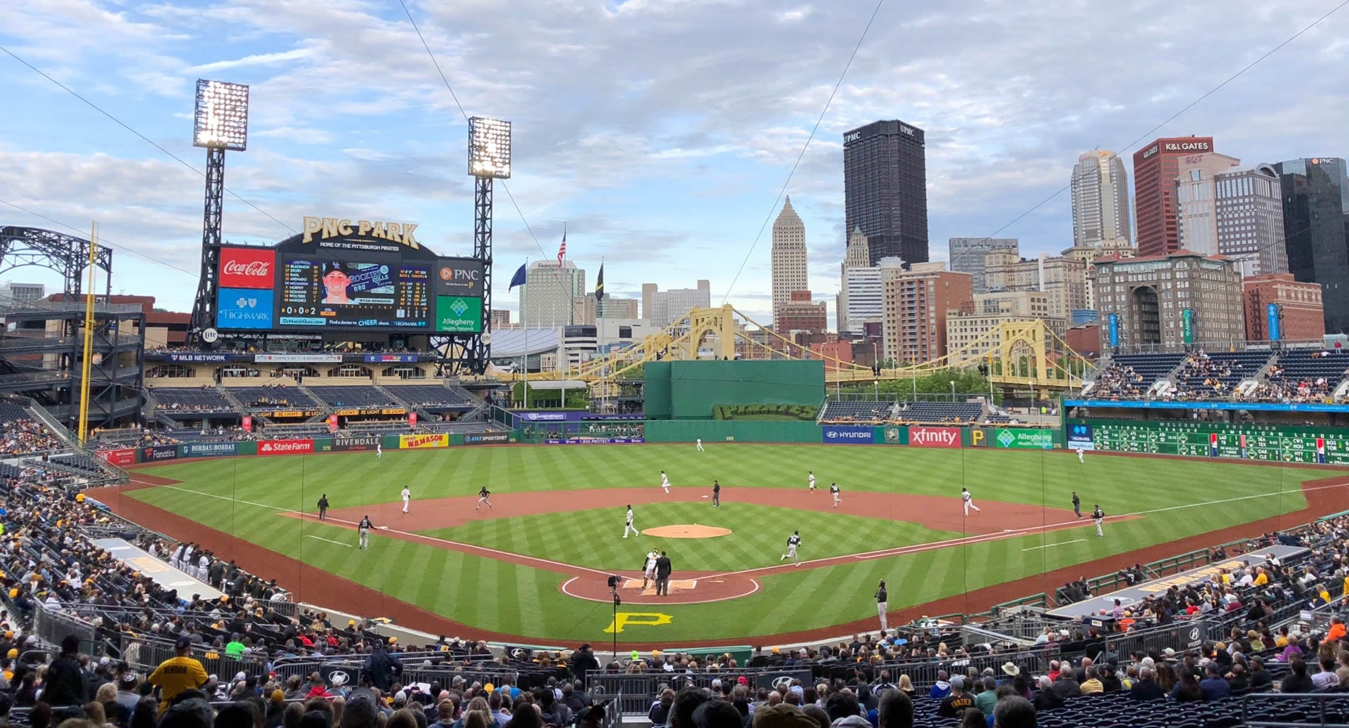 PNC Park Seating Chart & Game Information