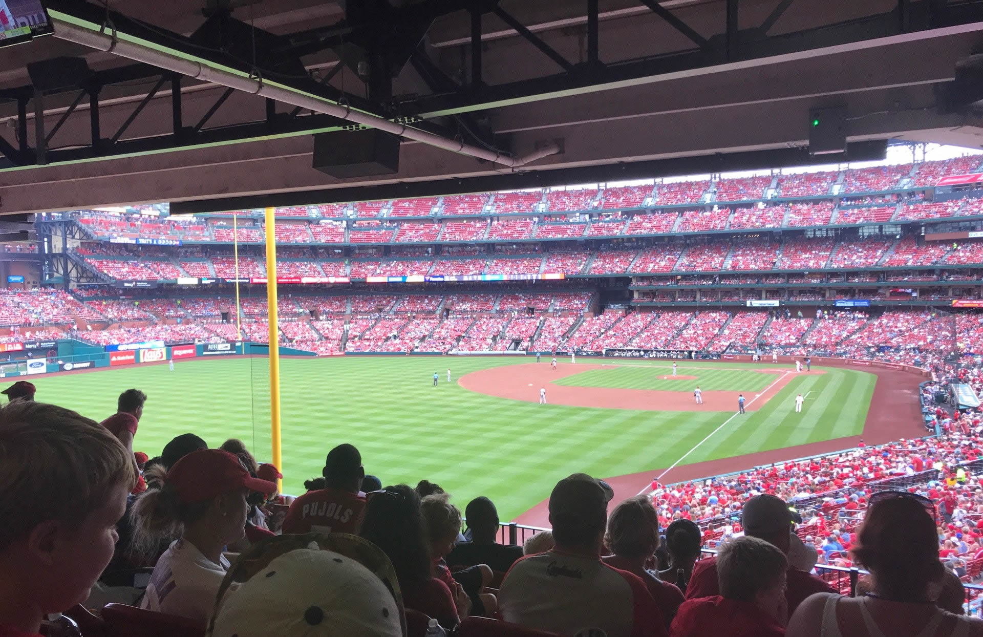 section 269, row 10 seat view  - busch stadium