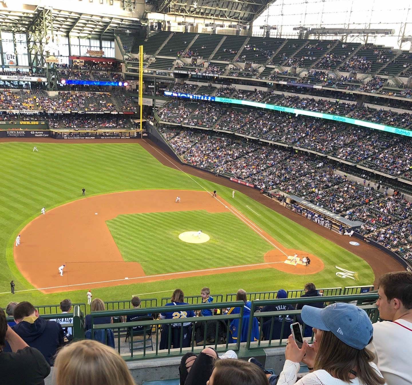 section 430, row 10 seat view  - american family field