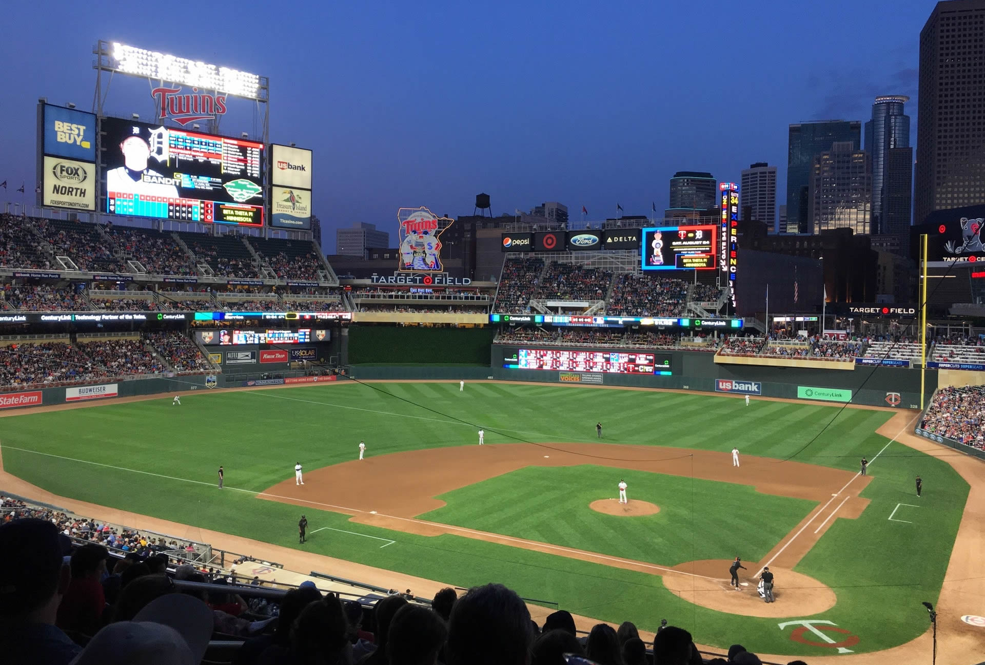 section k, row 11 seat view  - target field