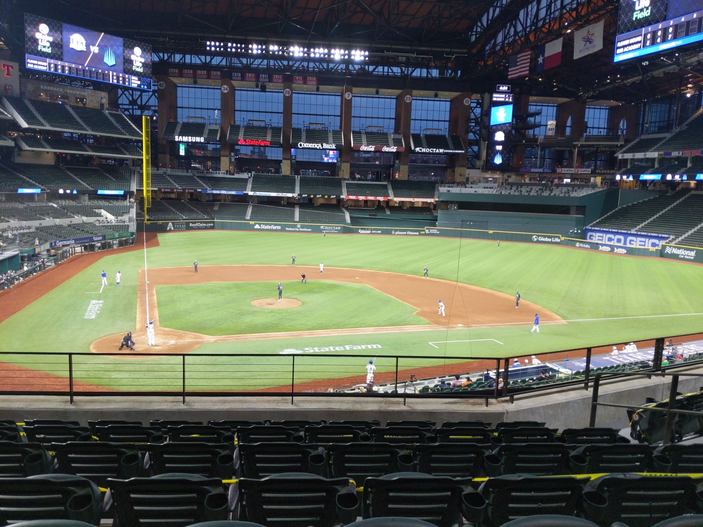 Section 117 at Globe Life Field 