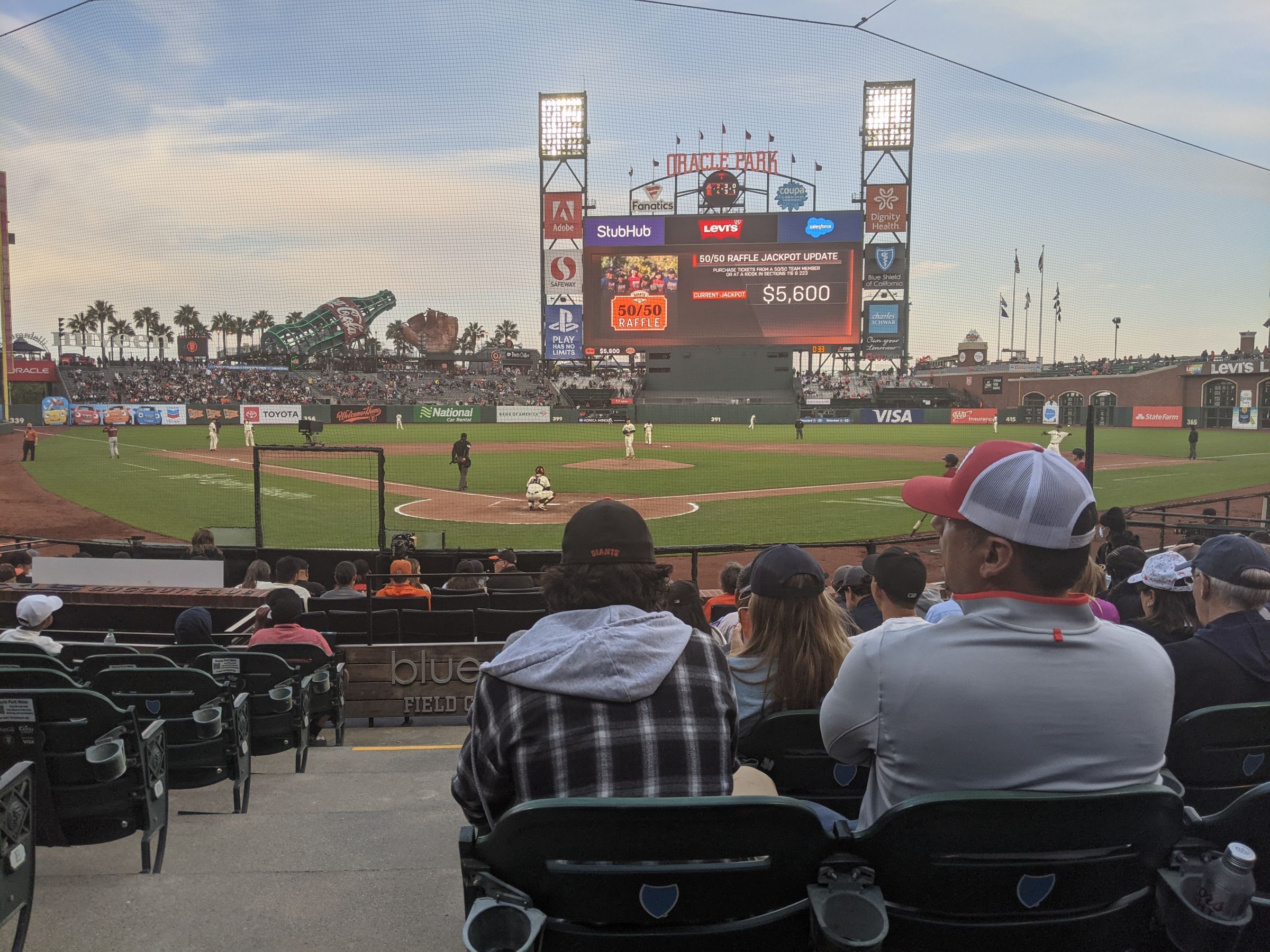 Section 113 at Oracle Park 