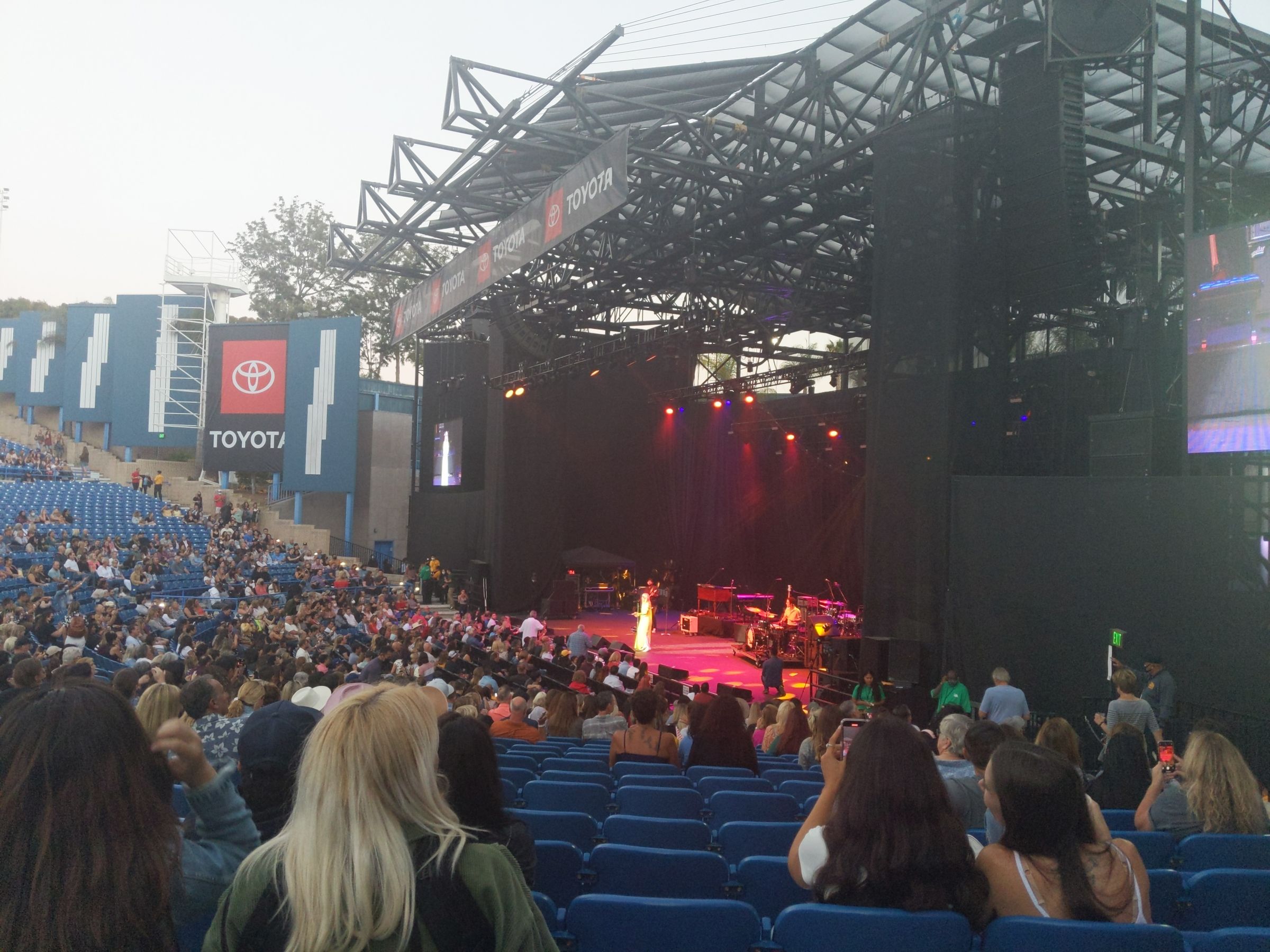 Section 1 at Pacific Amphitheatre