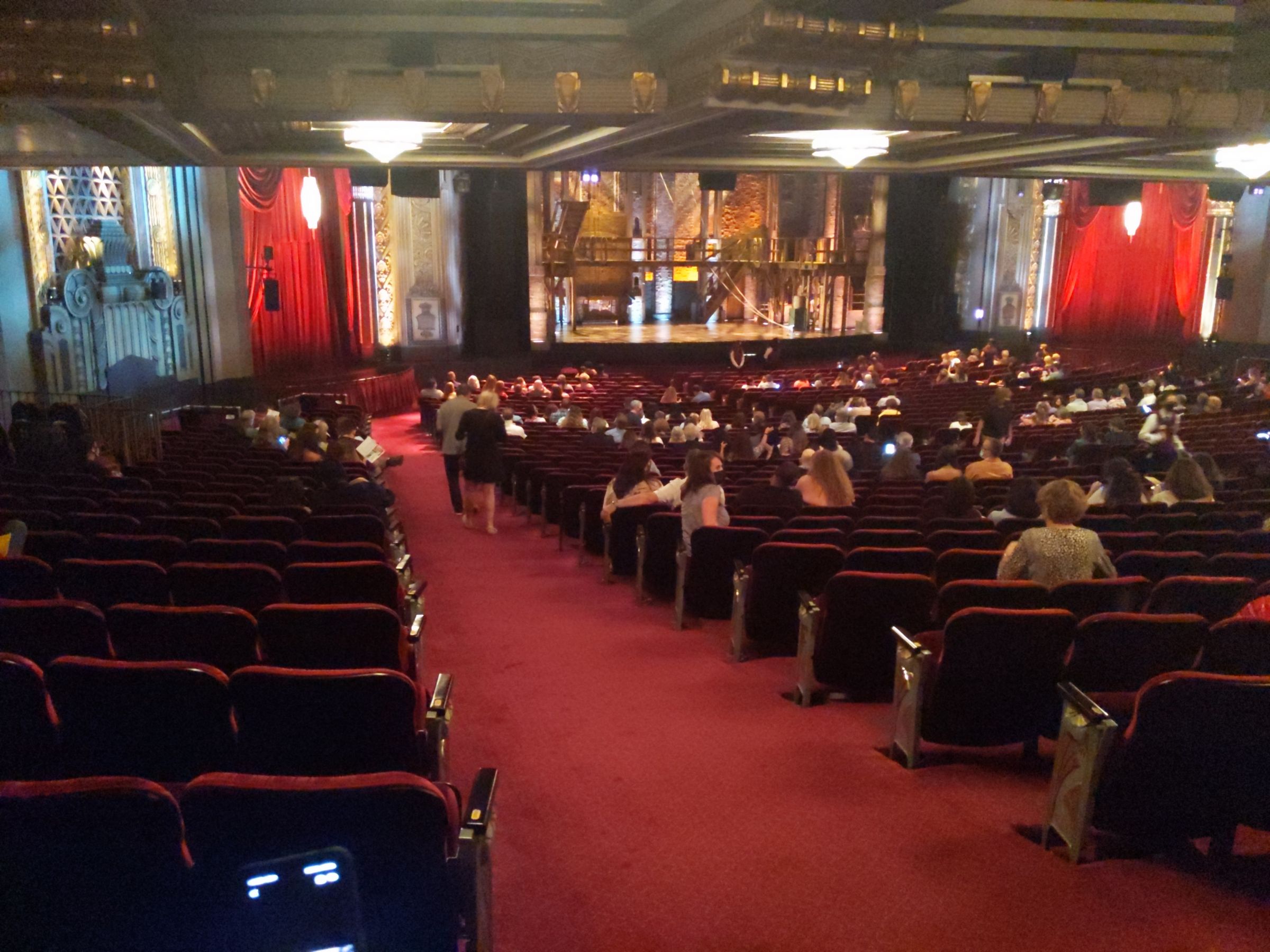Hollywood Pantages Seating Chart View