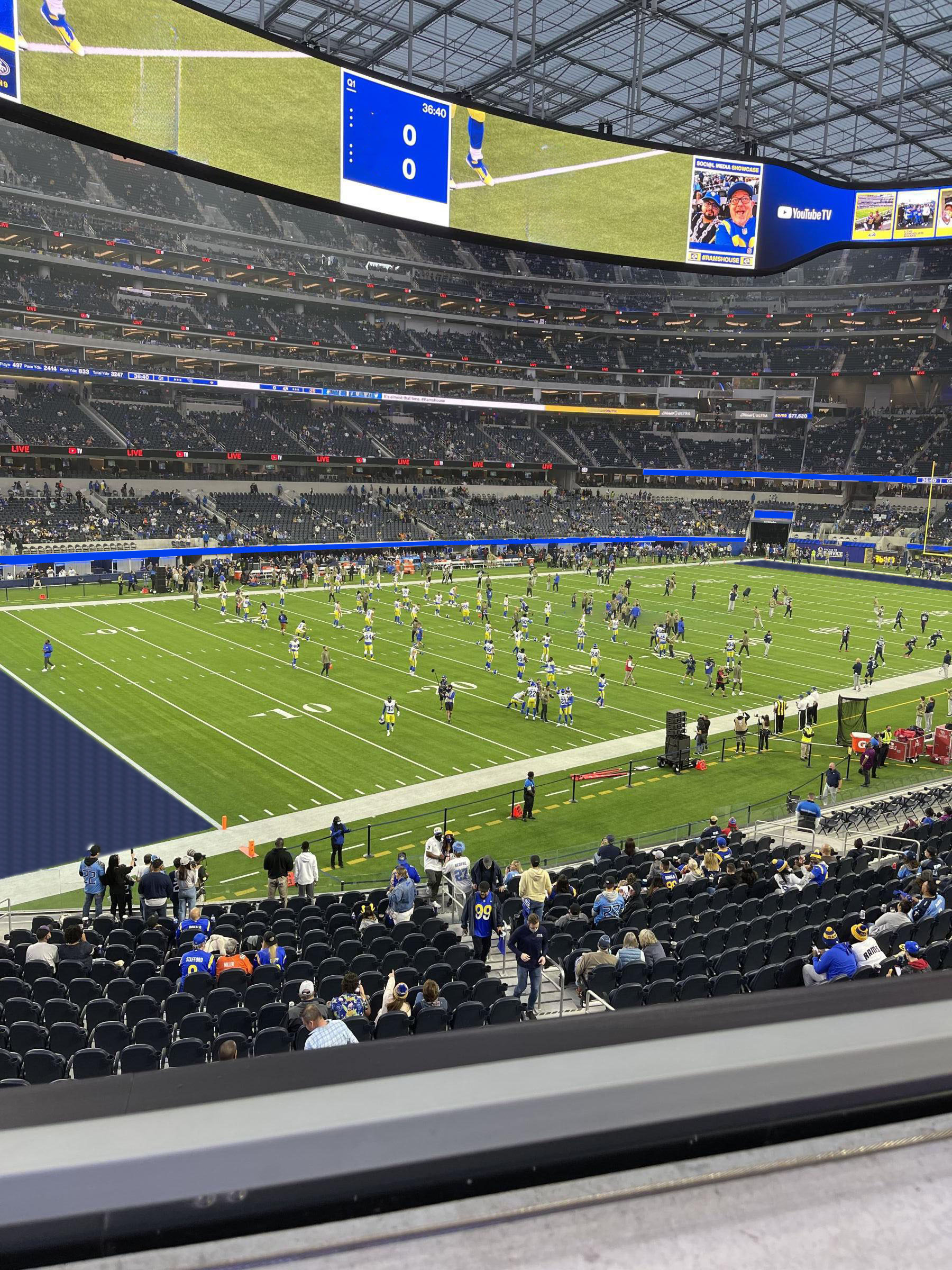 SoFi Stadium (Los Angeles Rams and Chargers) – Sequoia