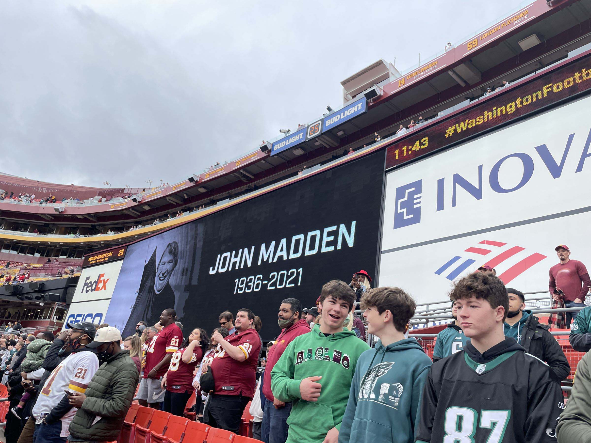 Section 113 at FedExField - RateYourSeats.com