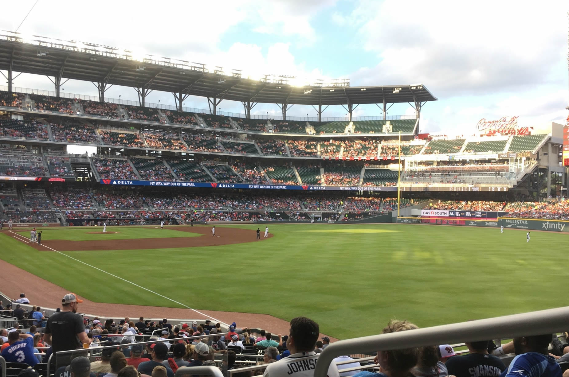 section 108 seat view  - truist park