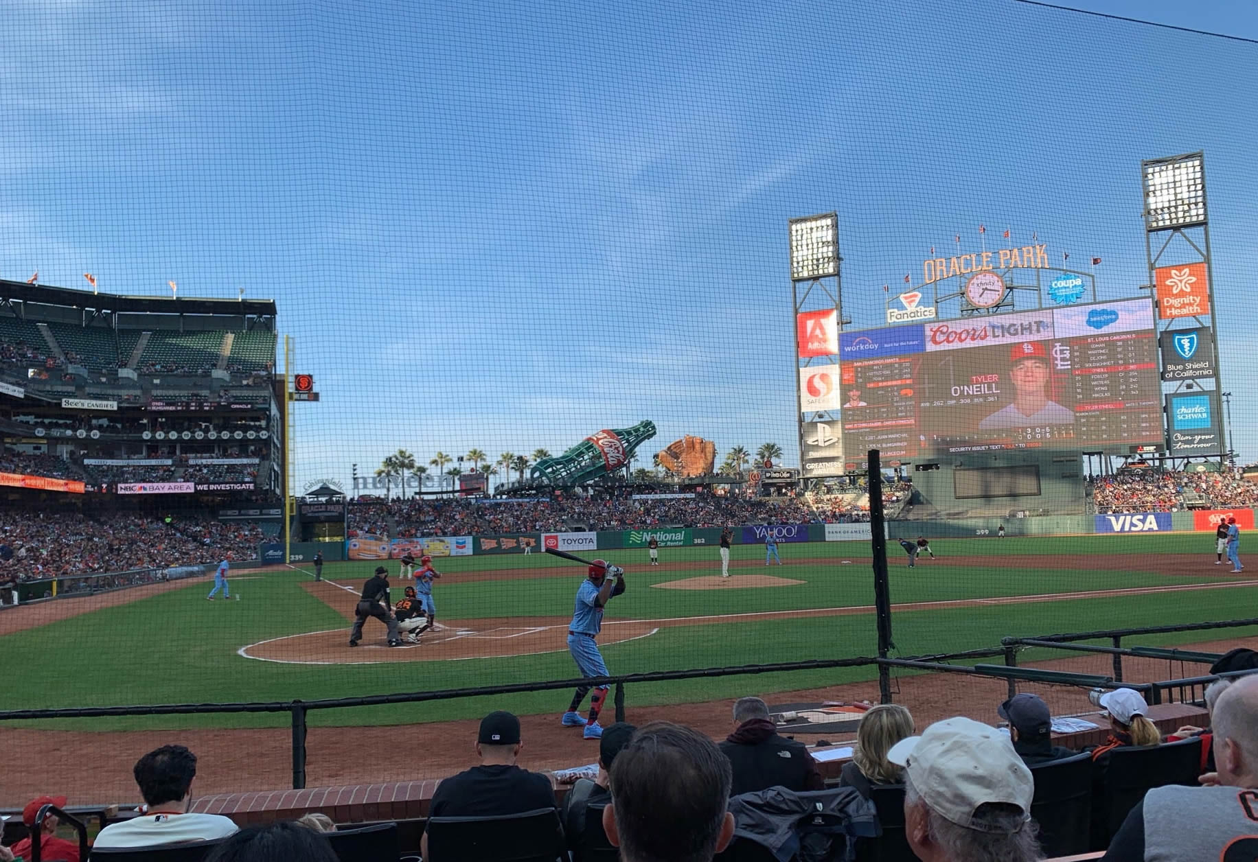 Section 113 at Oracle Park 