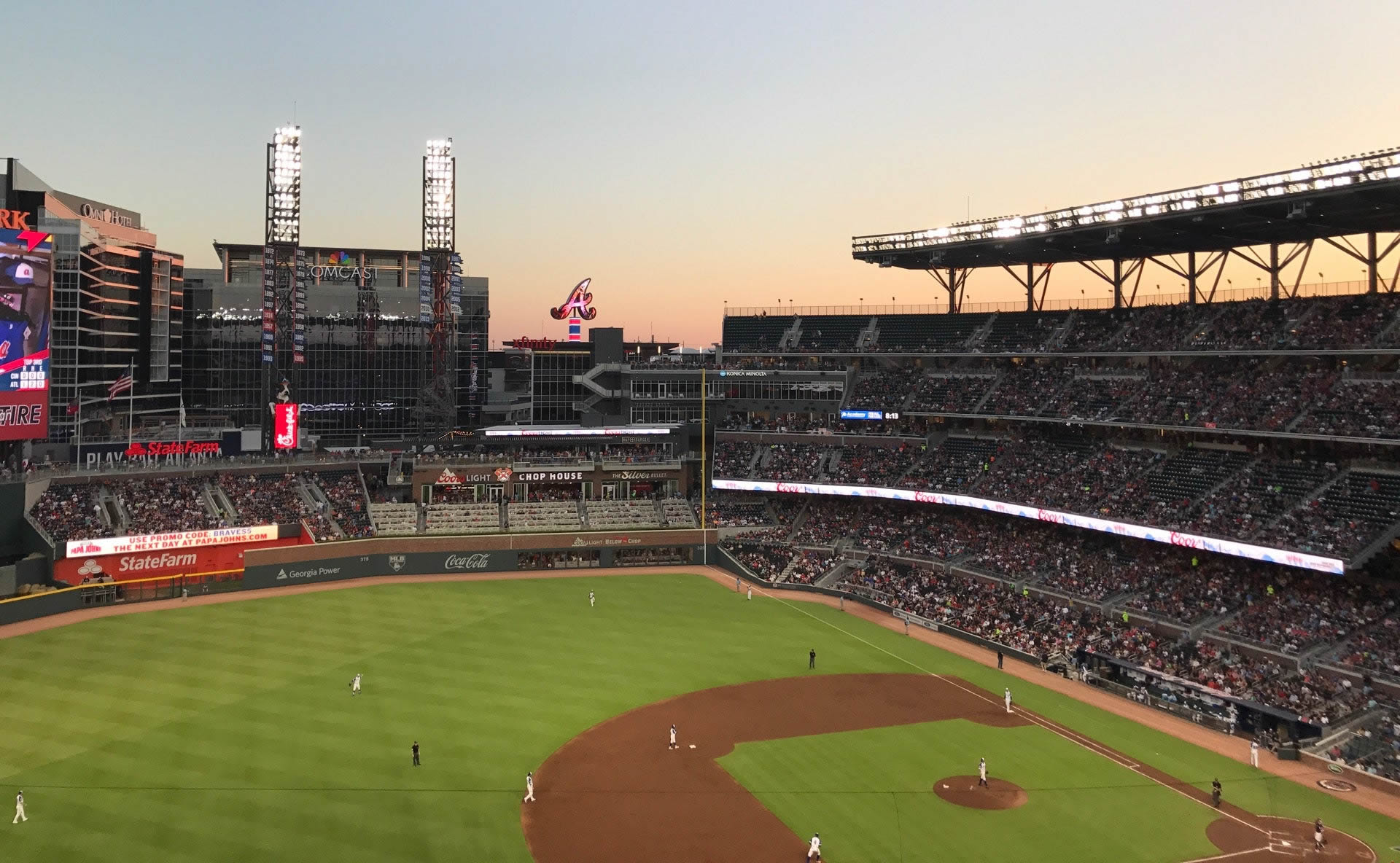 Suntrust Park Seating Chart View Two Birds Home