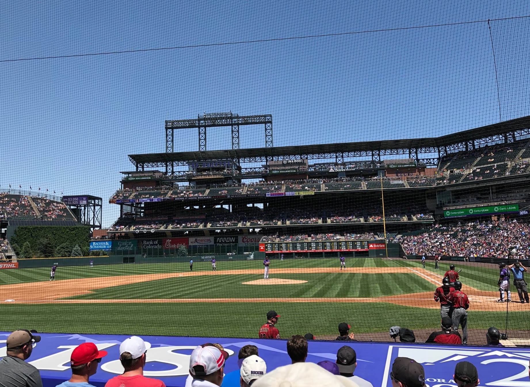 Mile high baseball: A review of Coors Field – Section 411