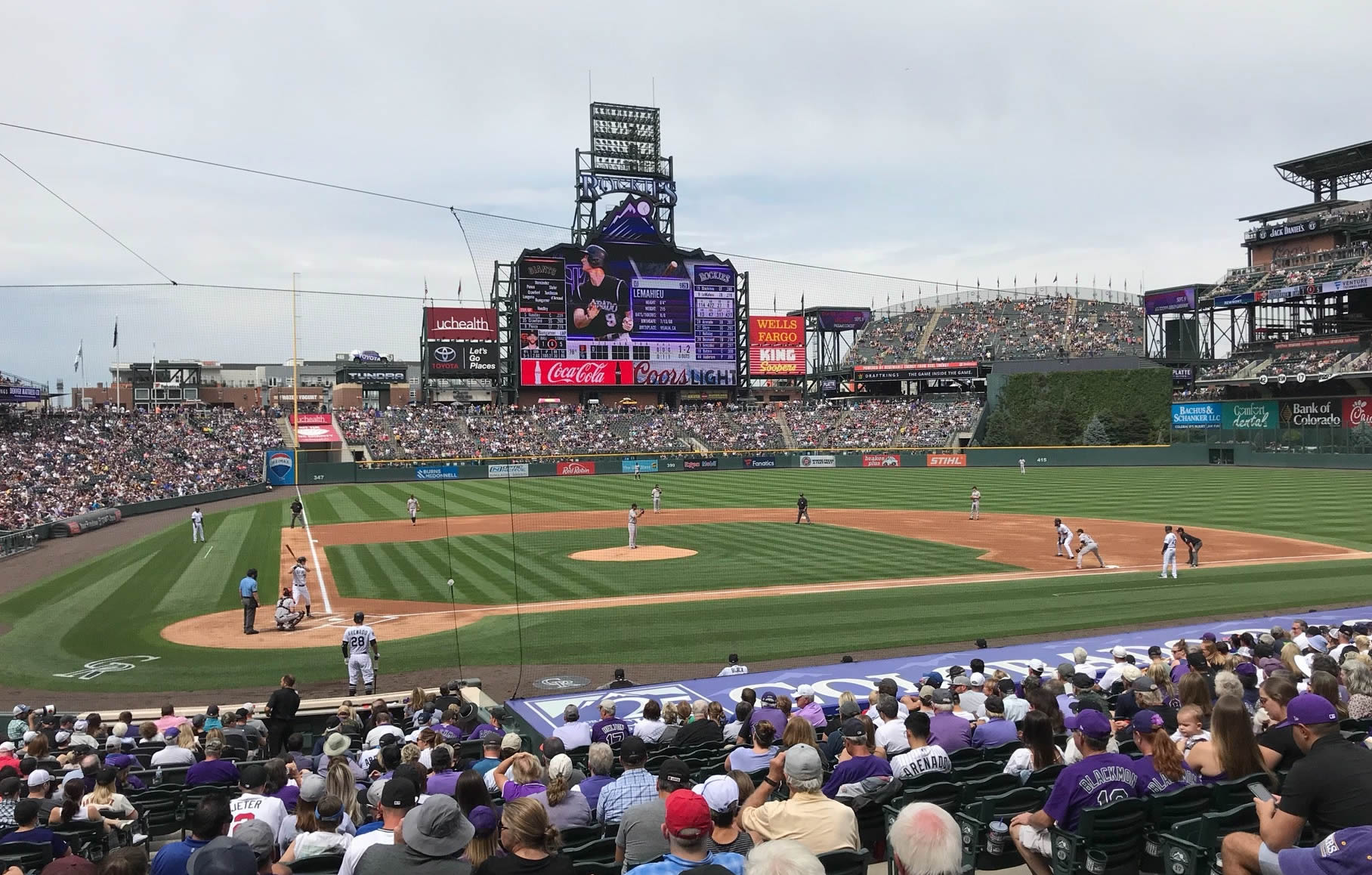 Coors Field Seating Chart Pdf Two Birds Home