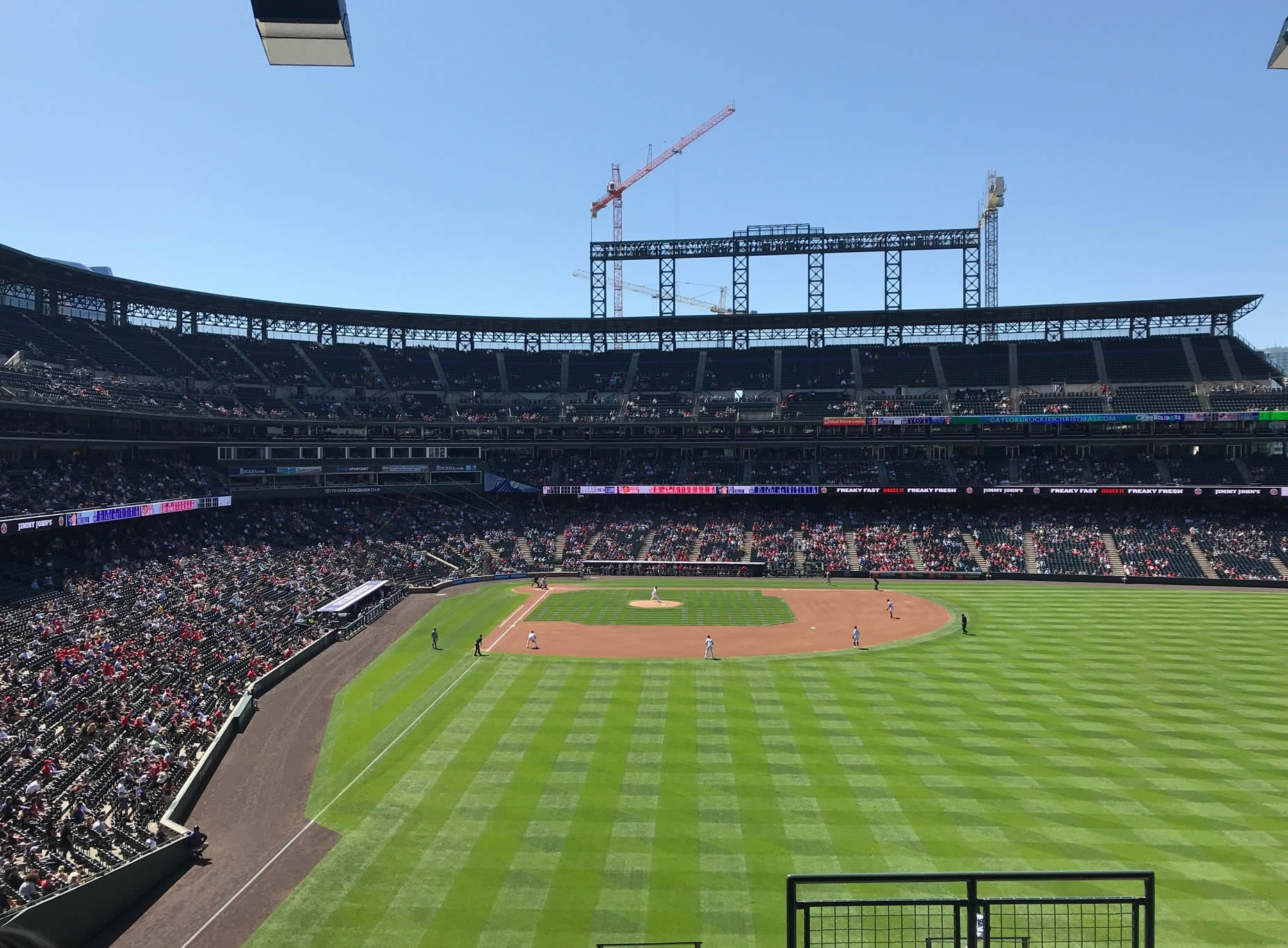 Section 206 at Coors Field 
