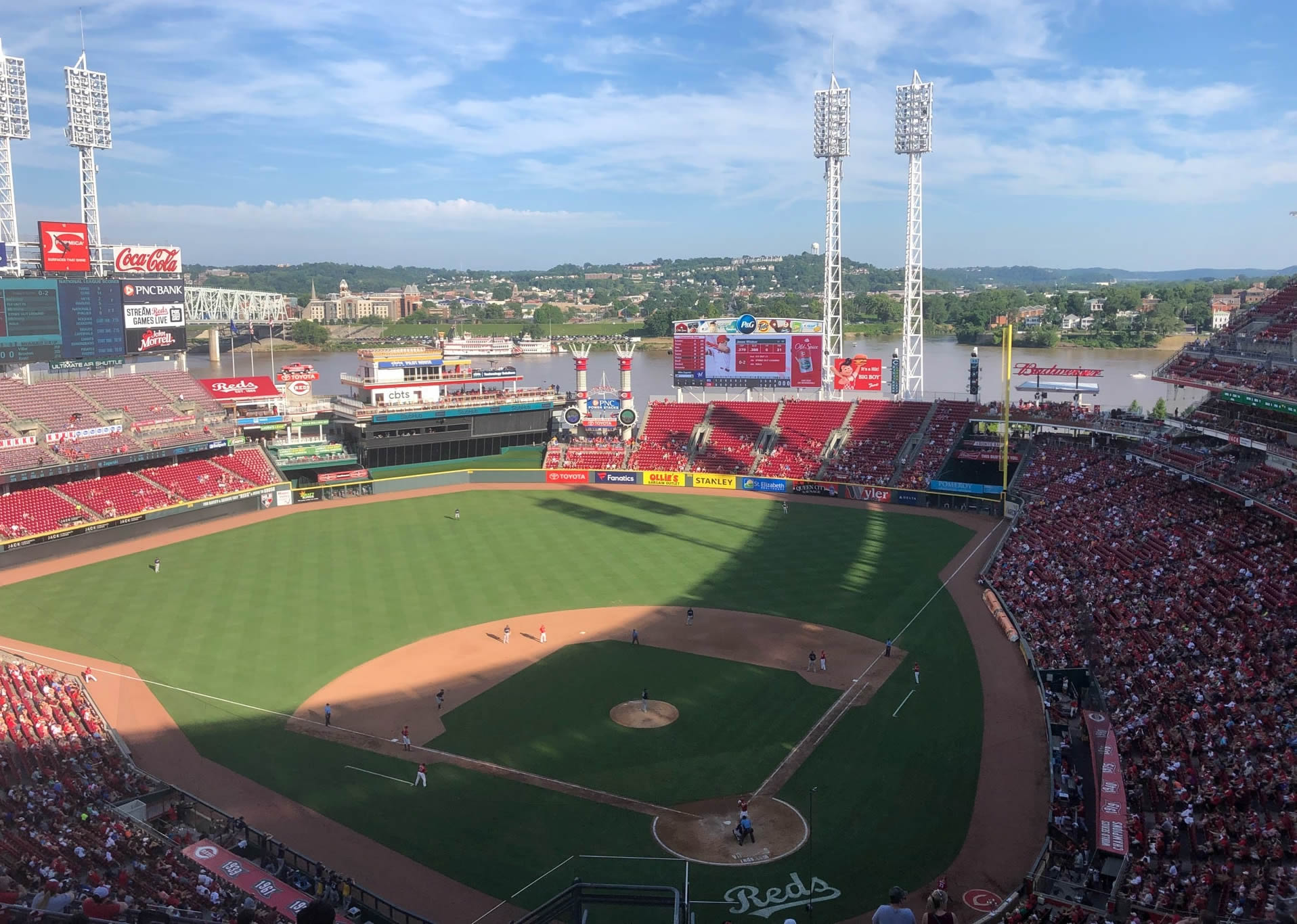 Section 522 at Great American Ball Park 