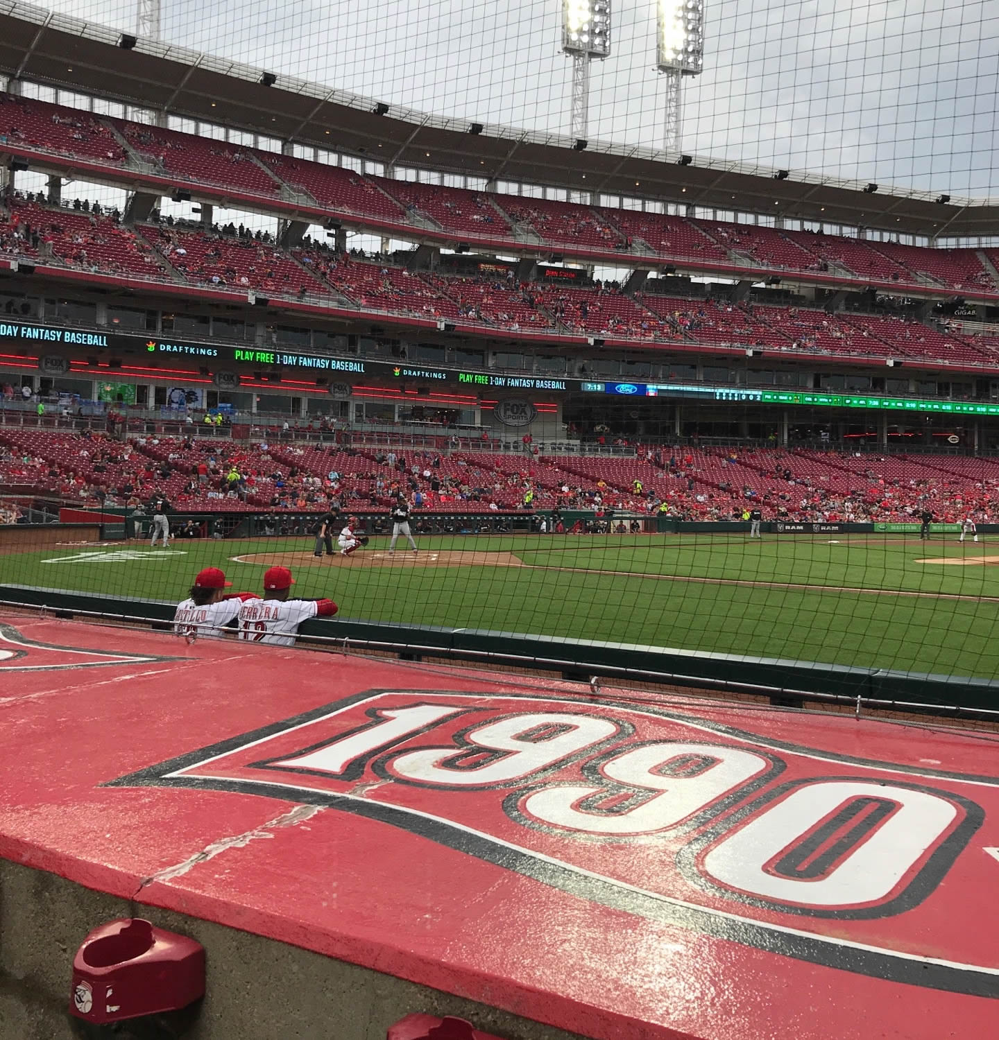 Section 130 at Great American Ball Park 