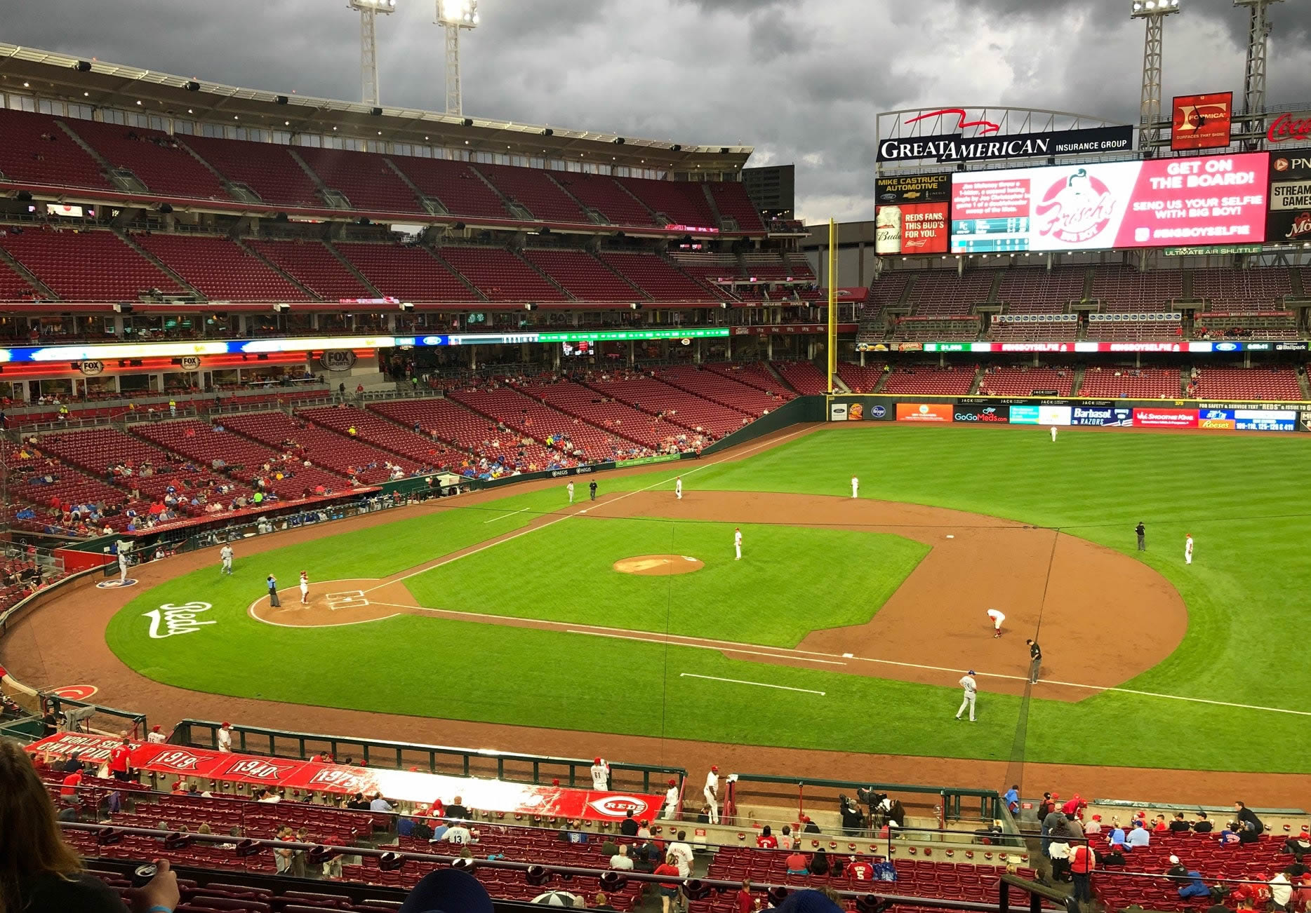 Section 304 at Great American Ball Park 