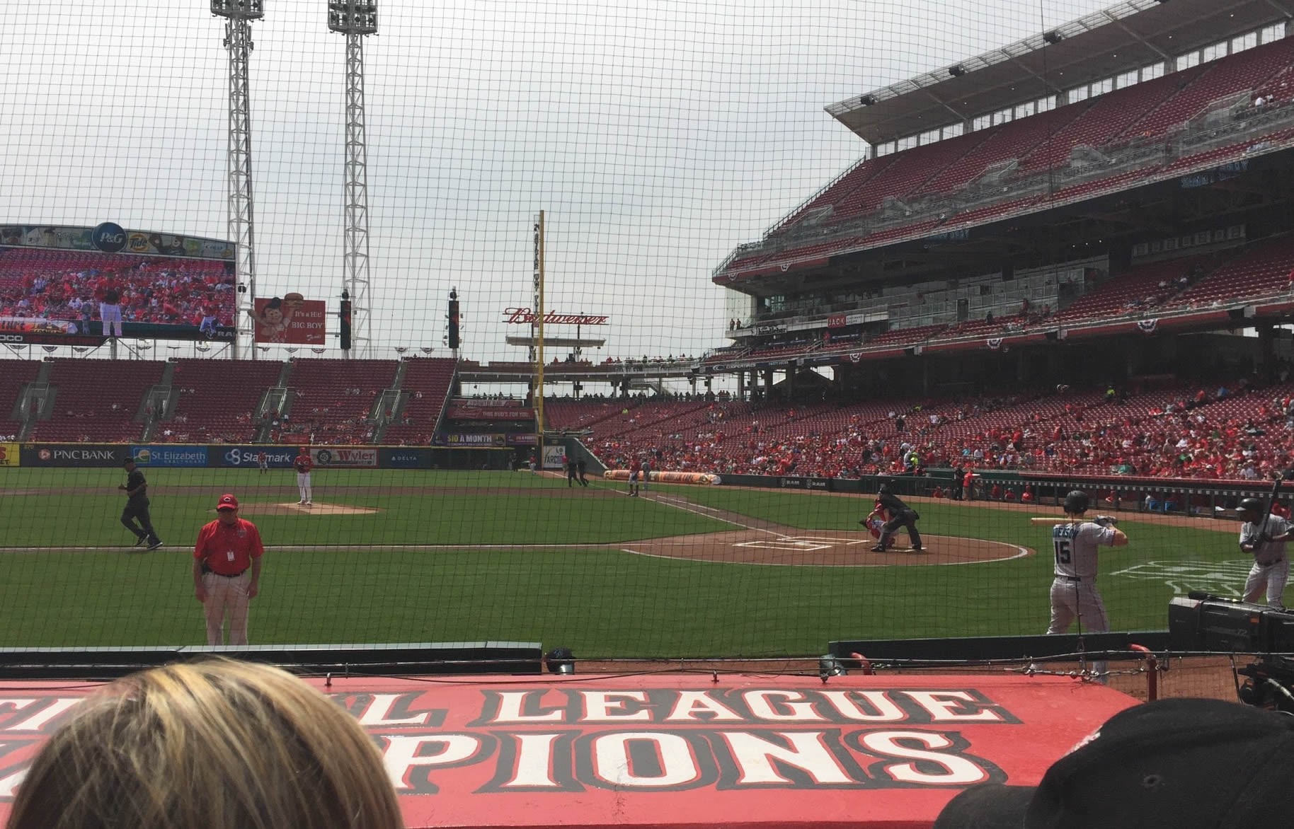 Great American Ball Park Seating 