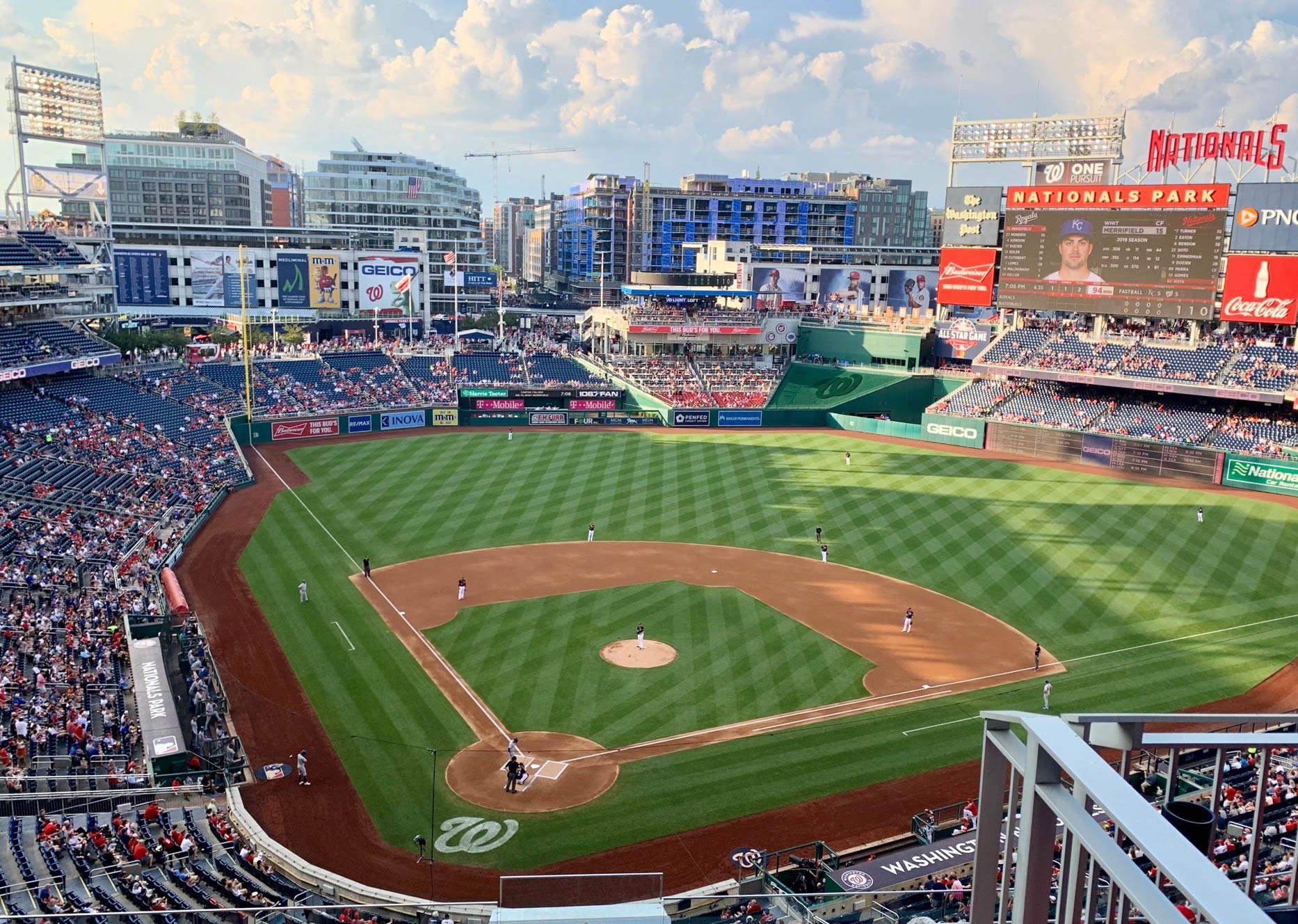 section 315 seat view  for baseball - nationals park