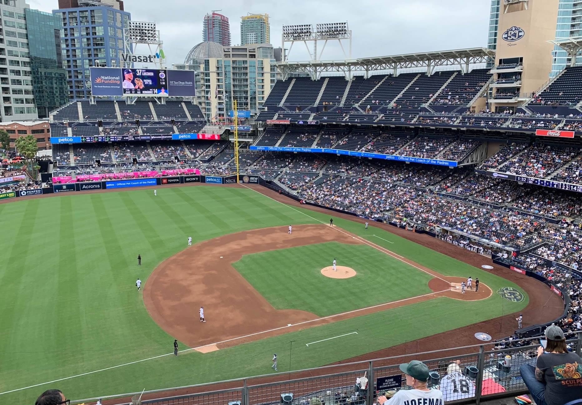section 318 seat view  for baseball - petco park