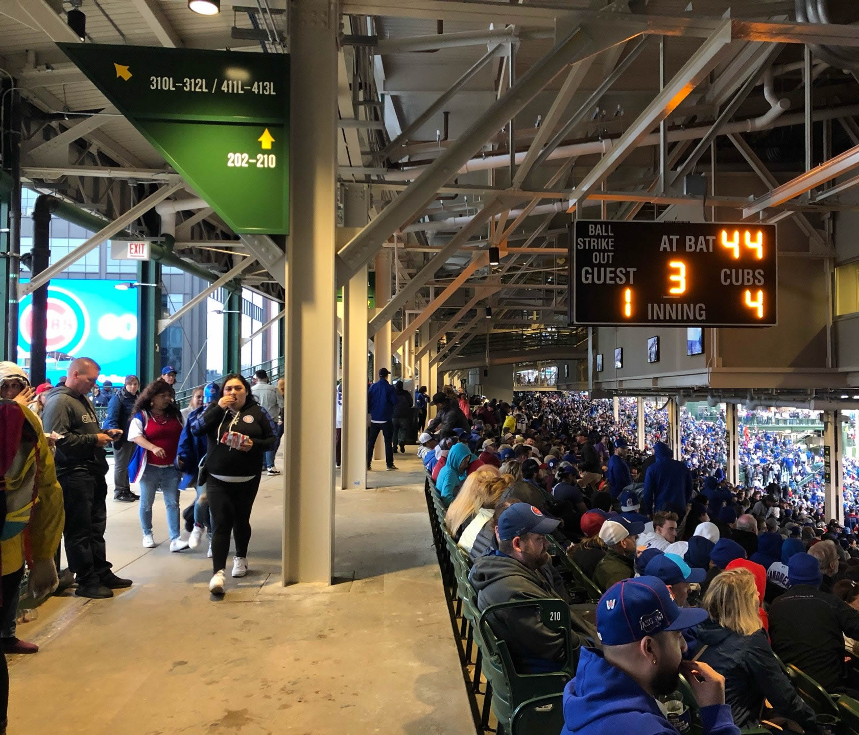 cubs standing room only