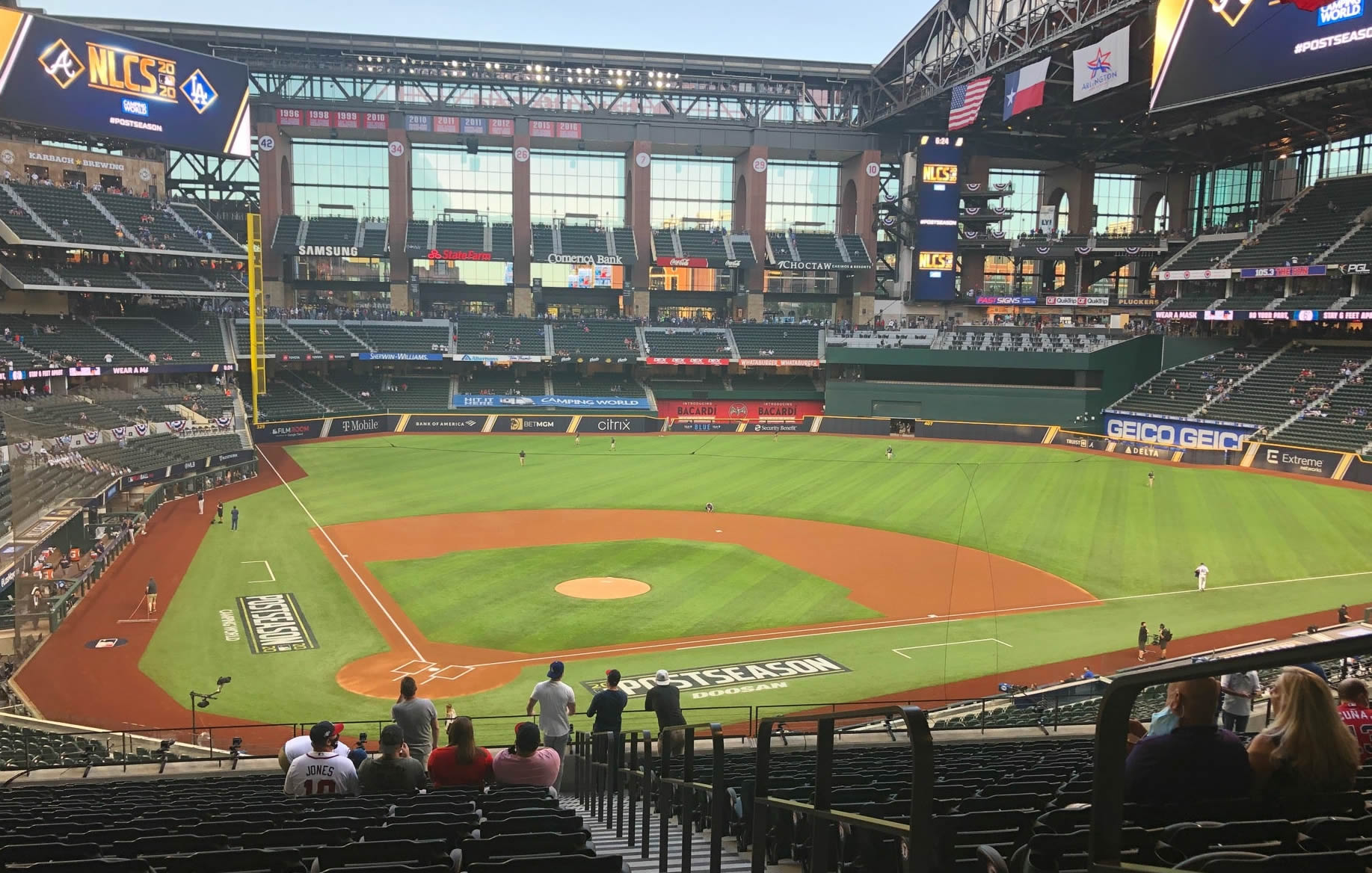 Section 15 at Globe Life Field 