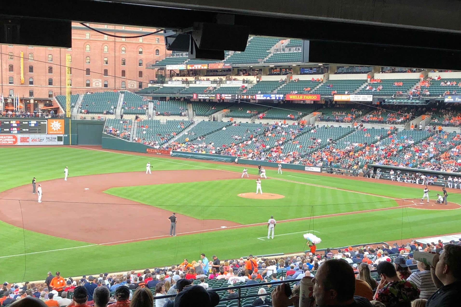 section 59, row 7 seat view  - oriole park