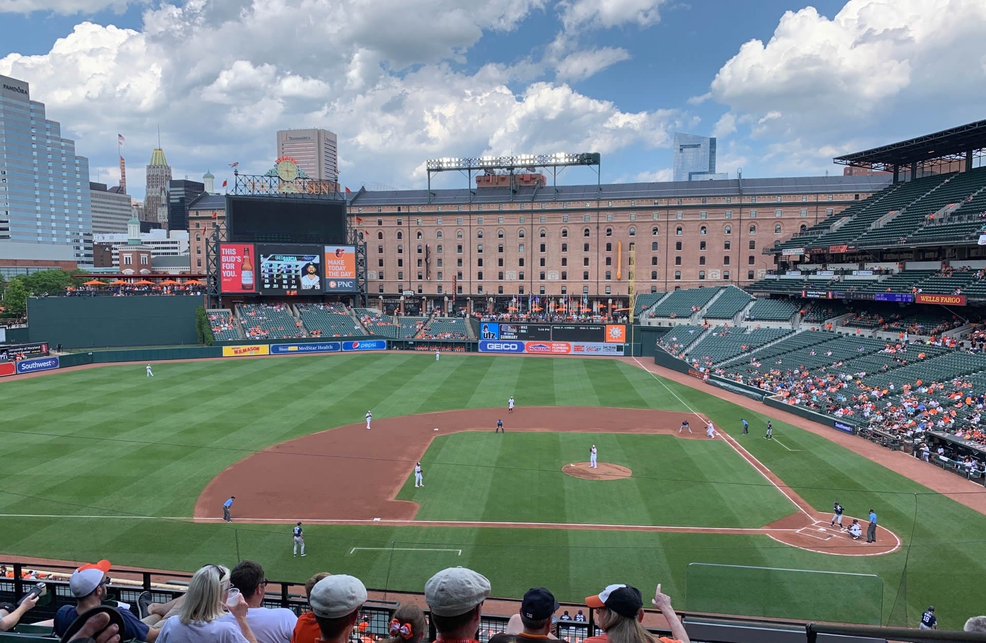section 248, row 6 seat view  - oriole park