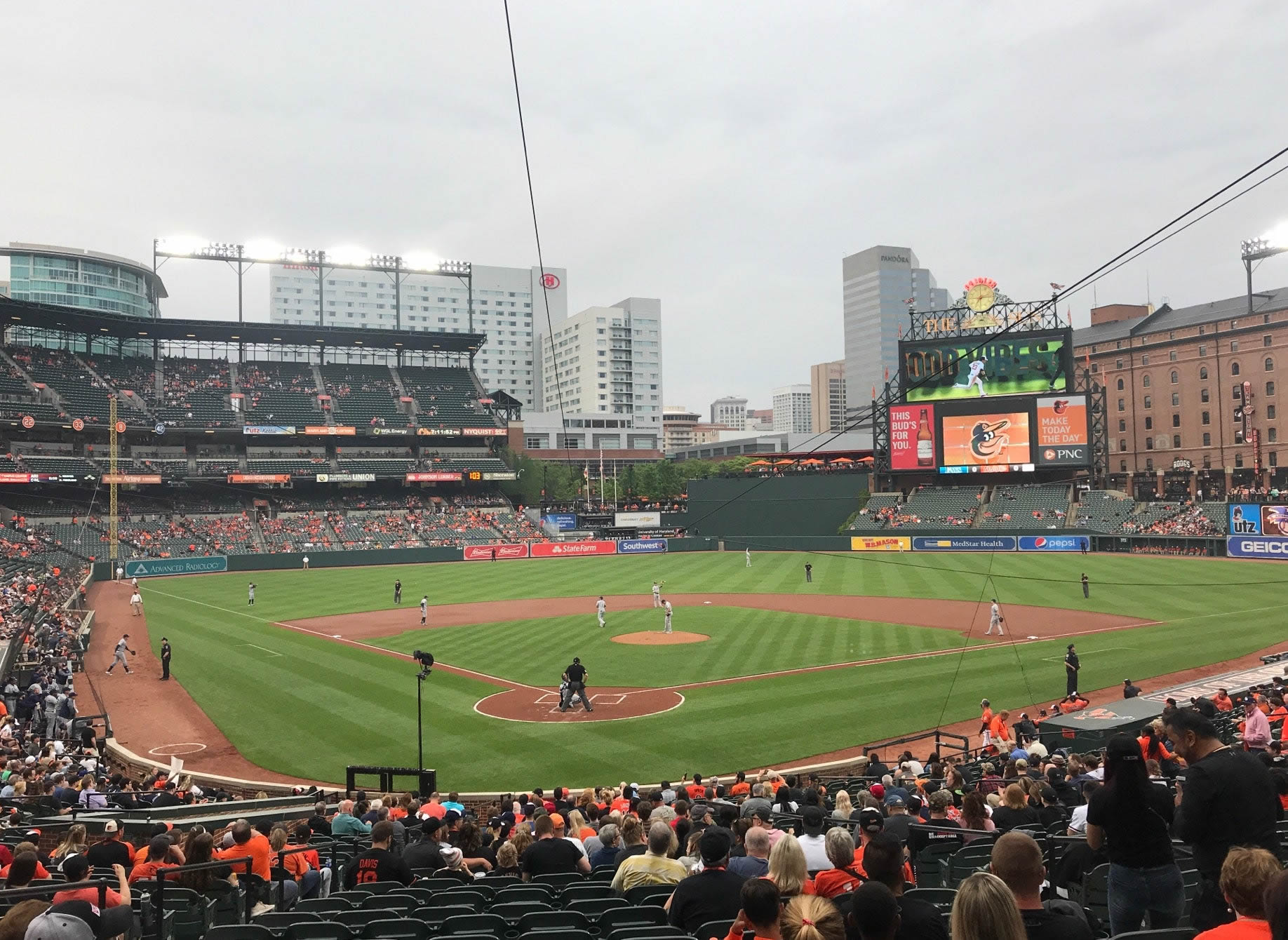 section 33 seat view  - oriole park