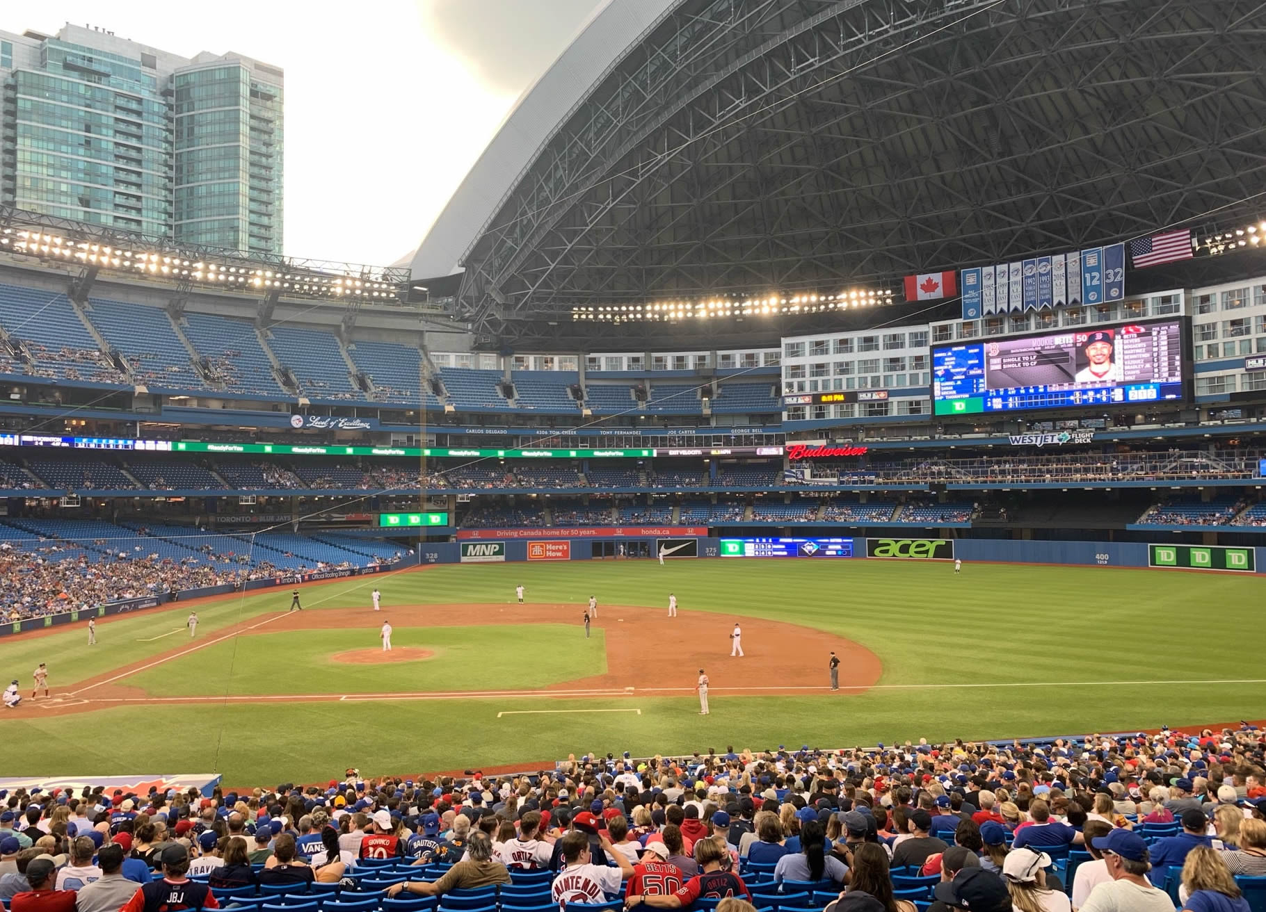 section 116, row 35 seat view  for baseball - rogers centre