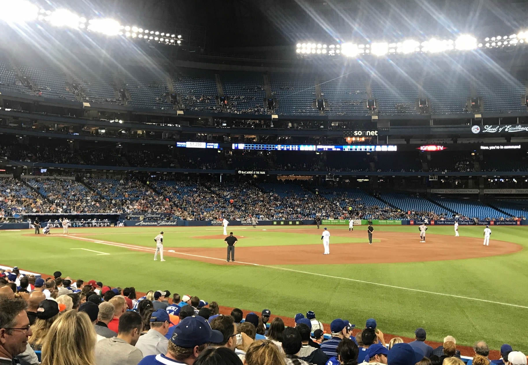 section 113a seat view  for baseball - rogers centre