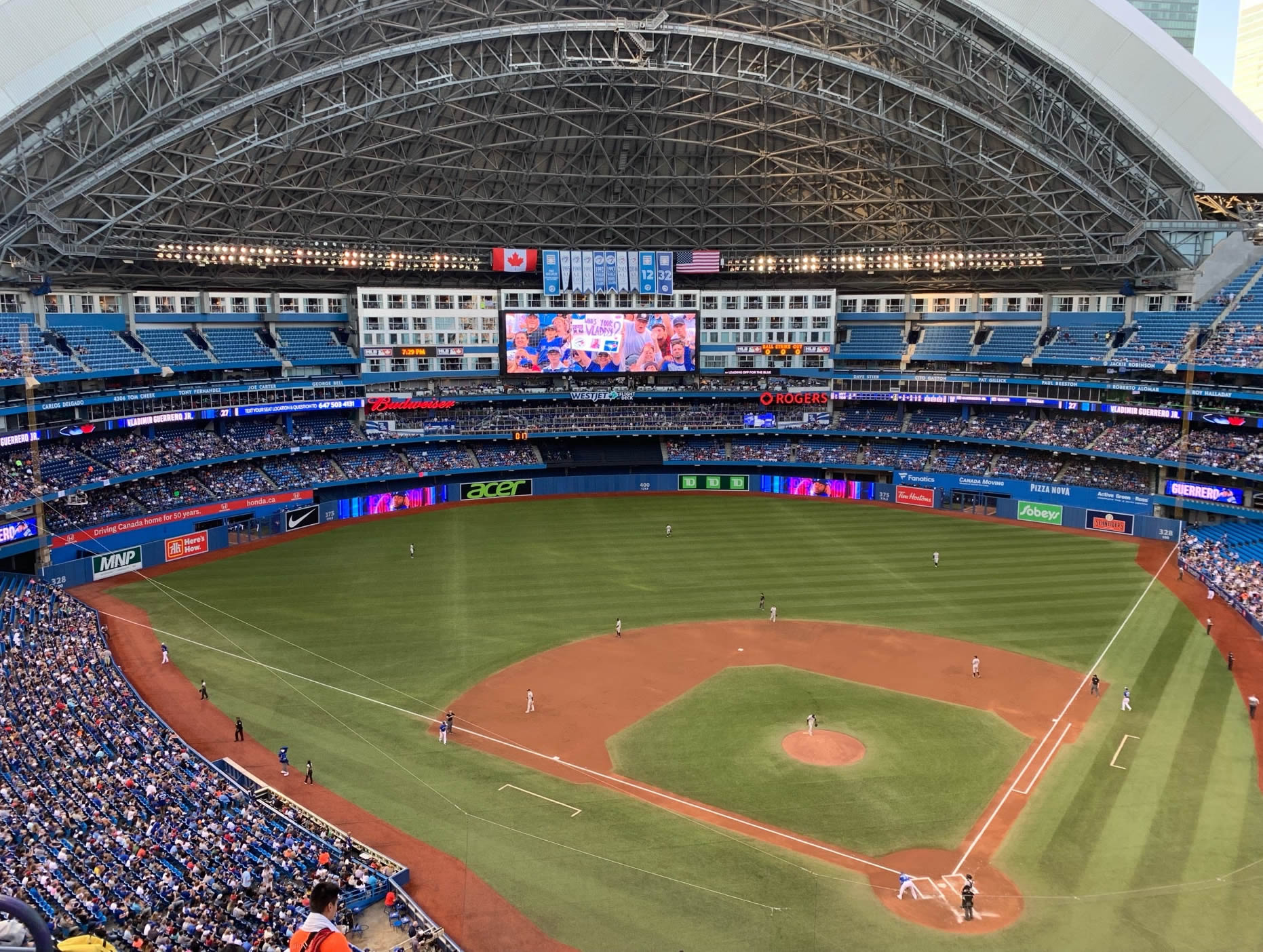 section 525 seat view  for baseball - rogers centre