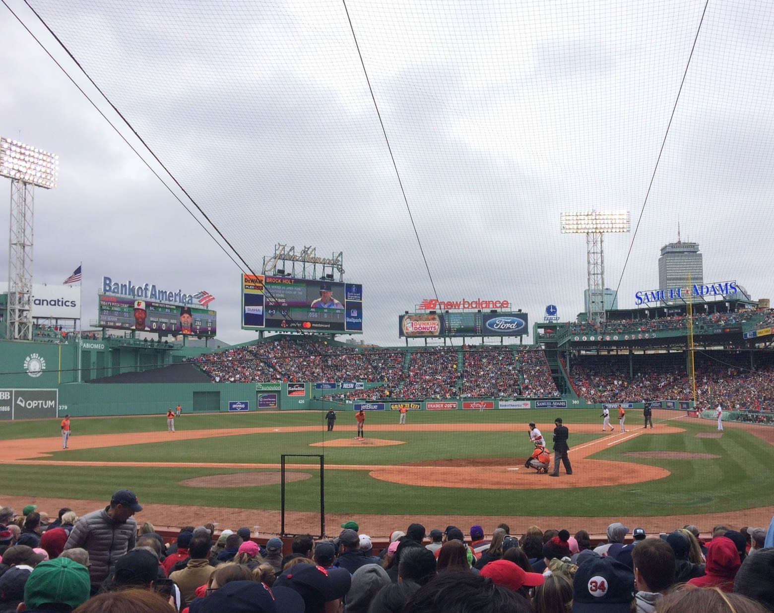 field box 49, row h seat view  for baseball - fenway park