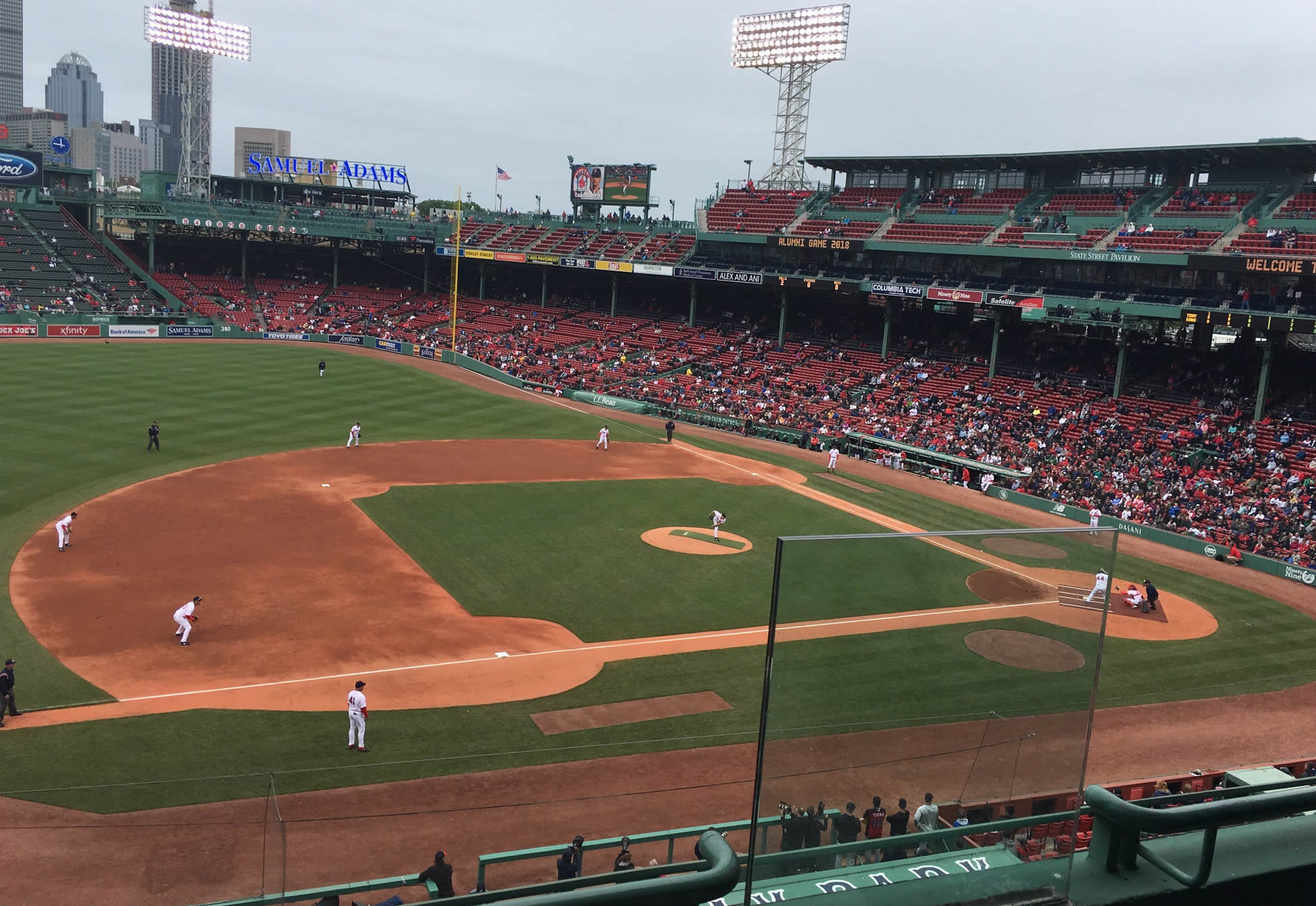 state street pavilion club 10 seat view  for baseball - fenway park