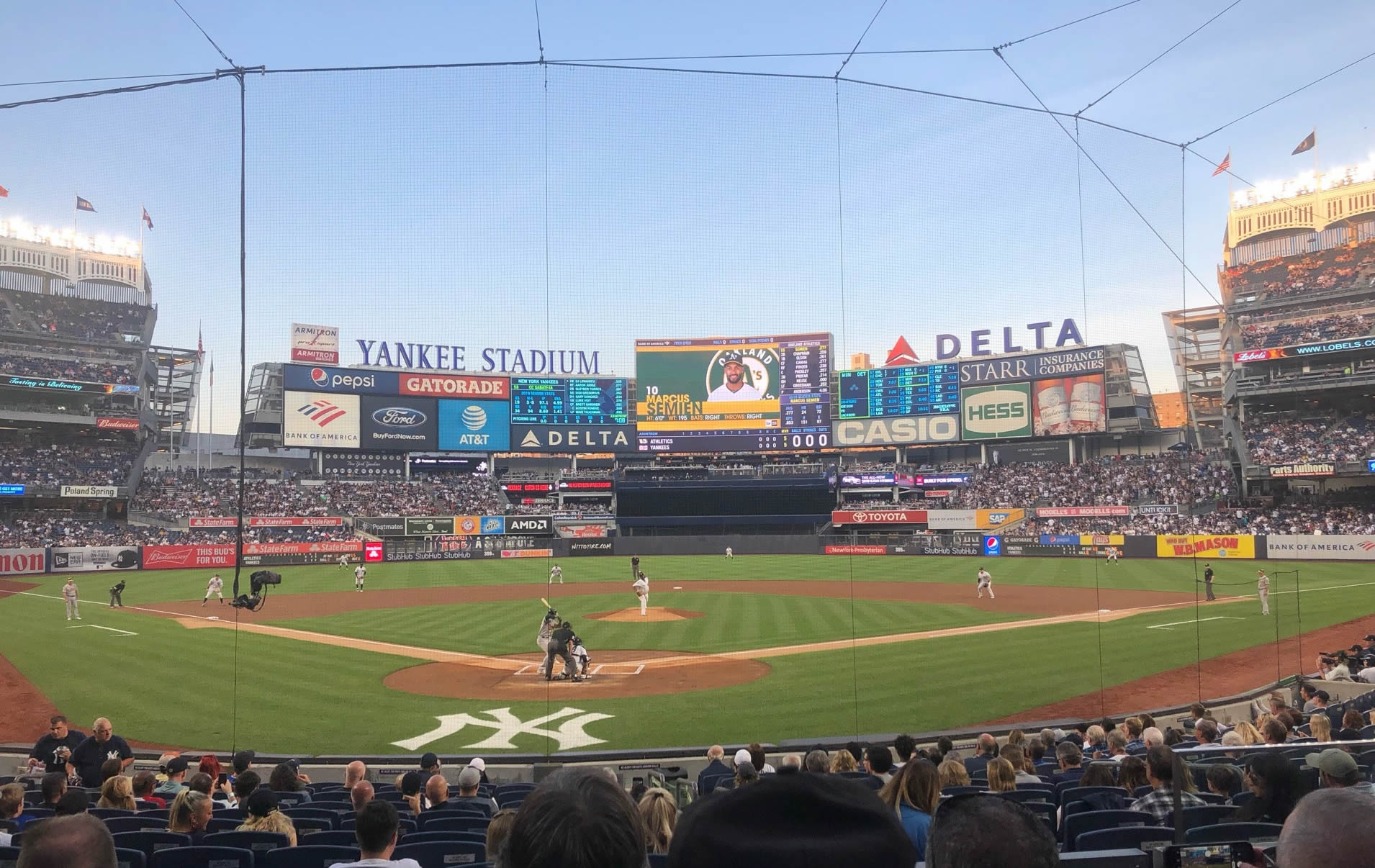 Yankees Seating Chart at Yankee Stadium