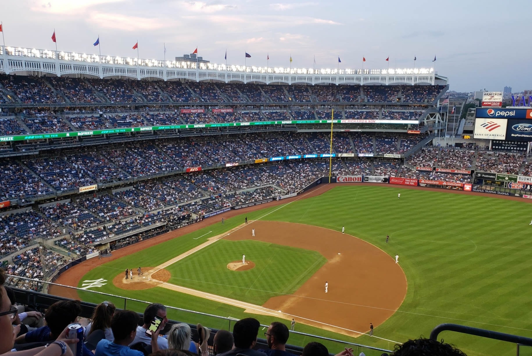 section 314 seat view  for baseball - yankee stadium