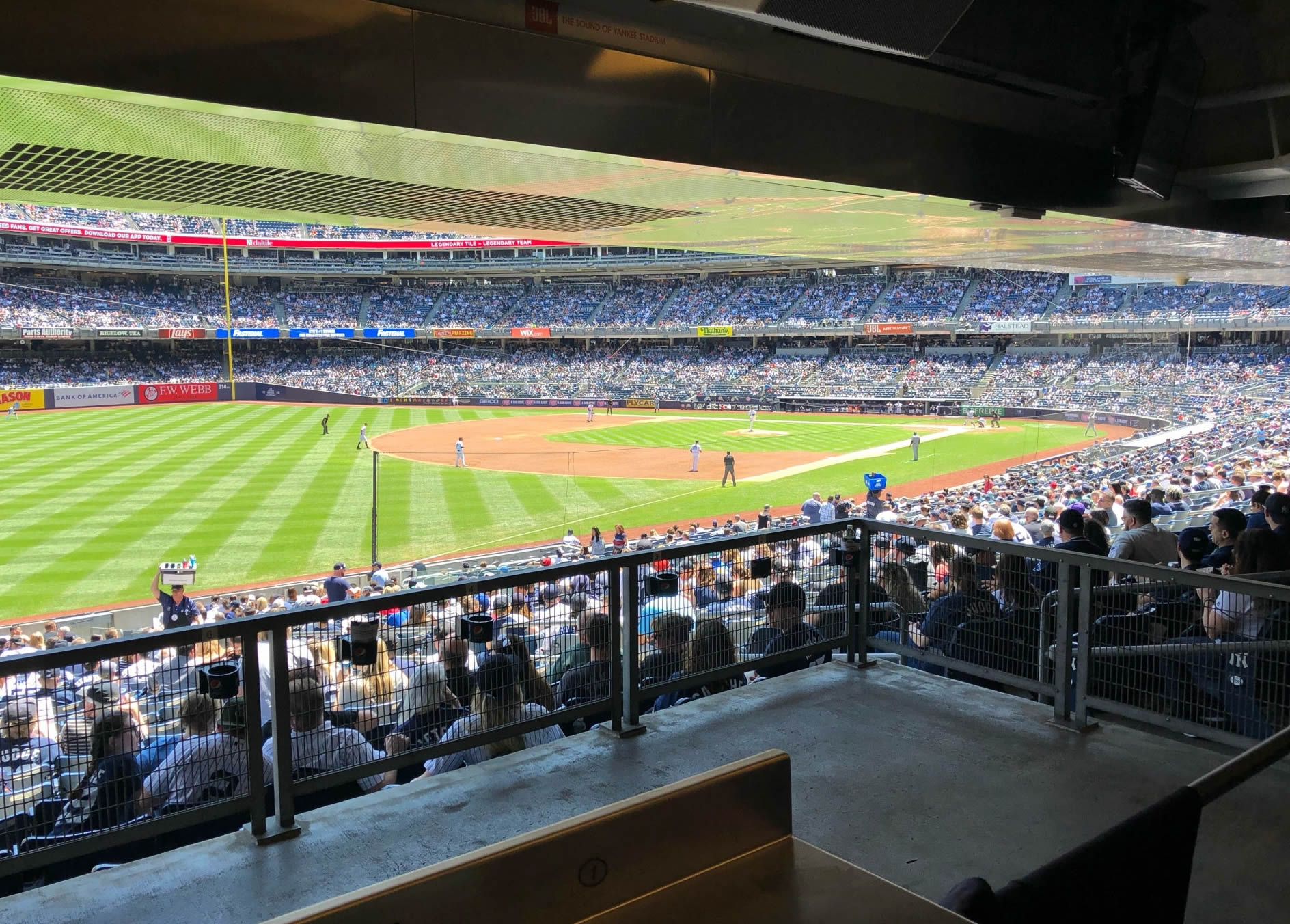 The 100-level at Yankee Stadium is a - New York Yankees