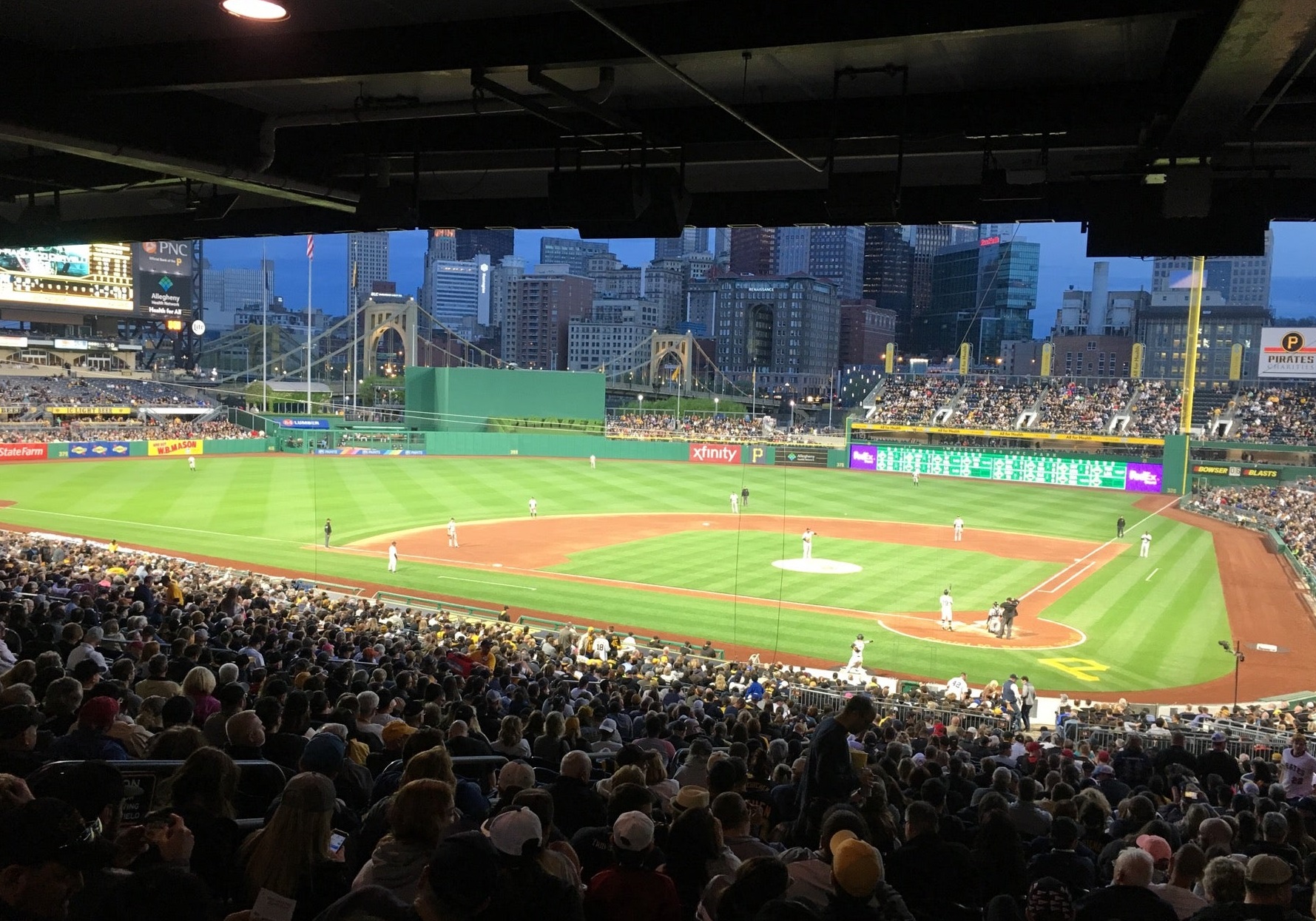 Section 11 at PNC Park 