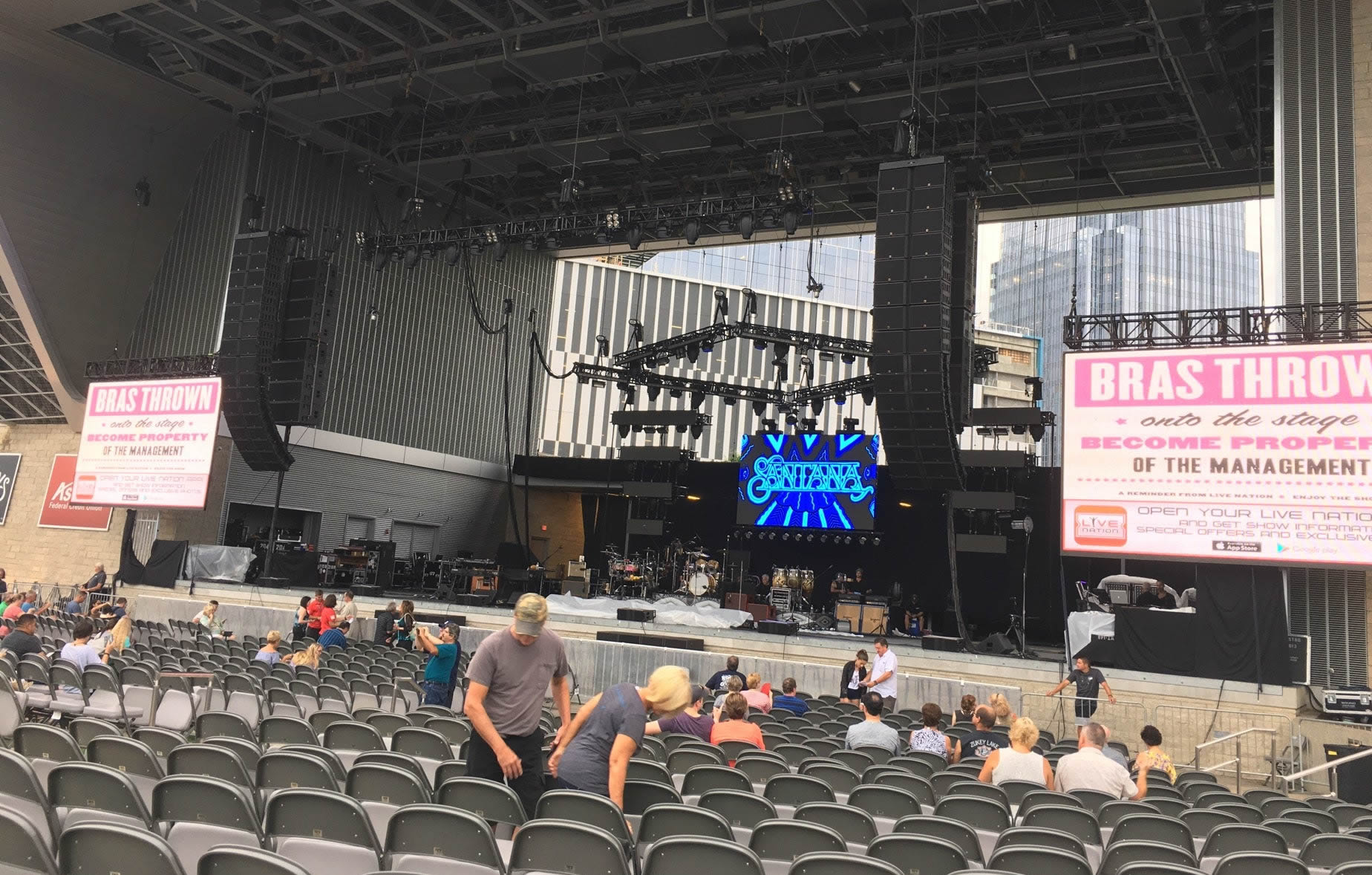 section 101, row hh seat view  - ascend amphitheater