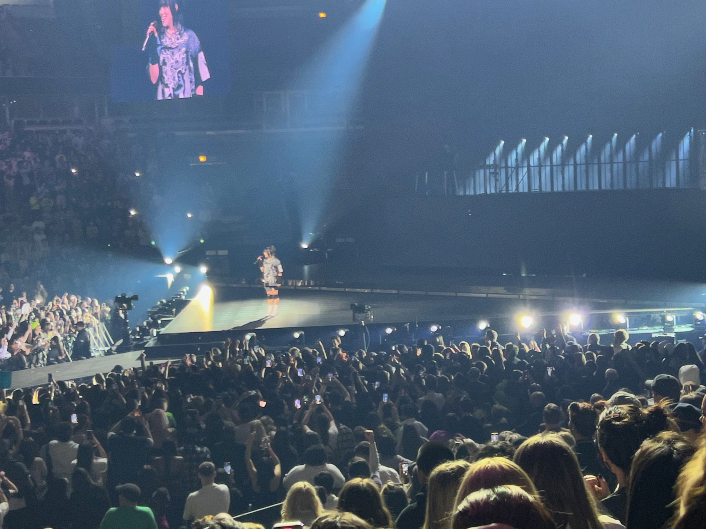 section 101, row 12 seat view for concert - united center