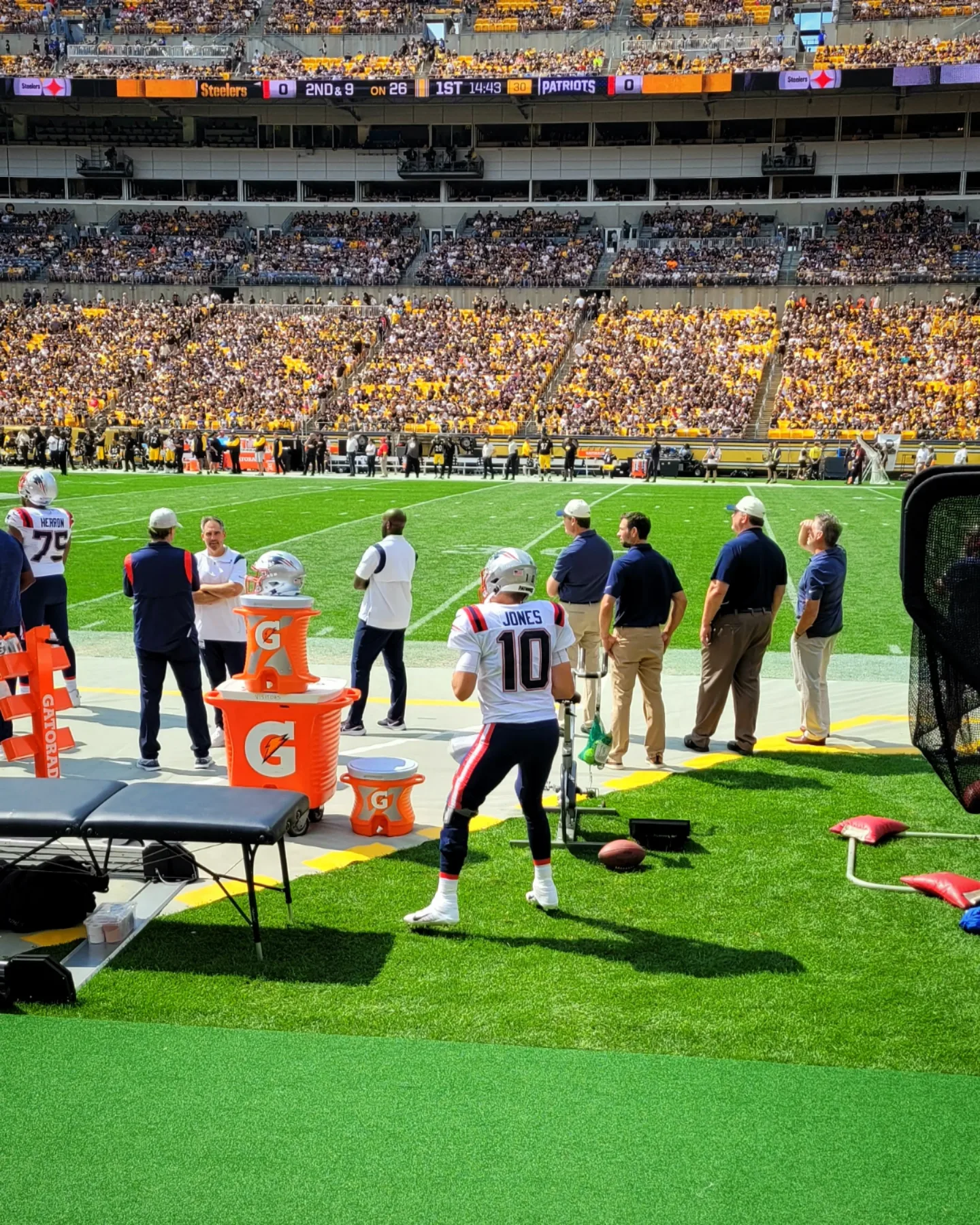 Acrisure Stadium, section 112, home of Pittsburgh Steelers