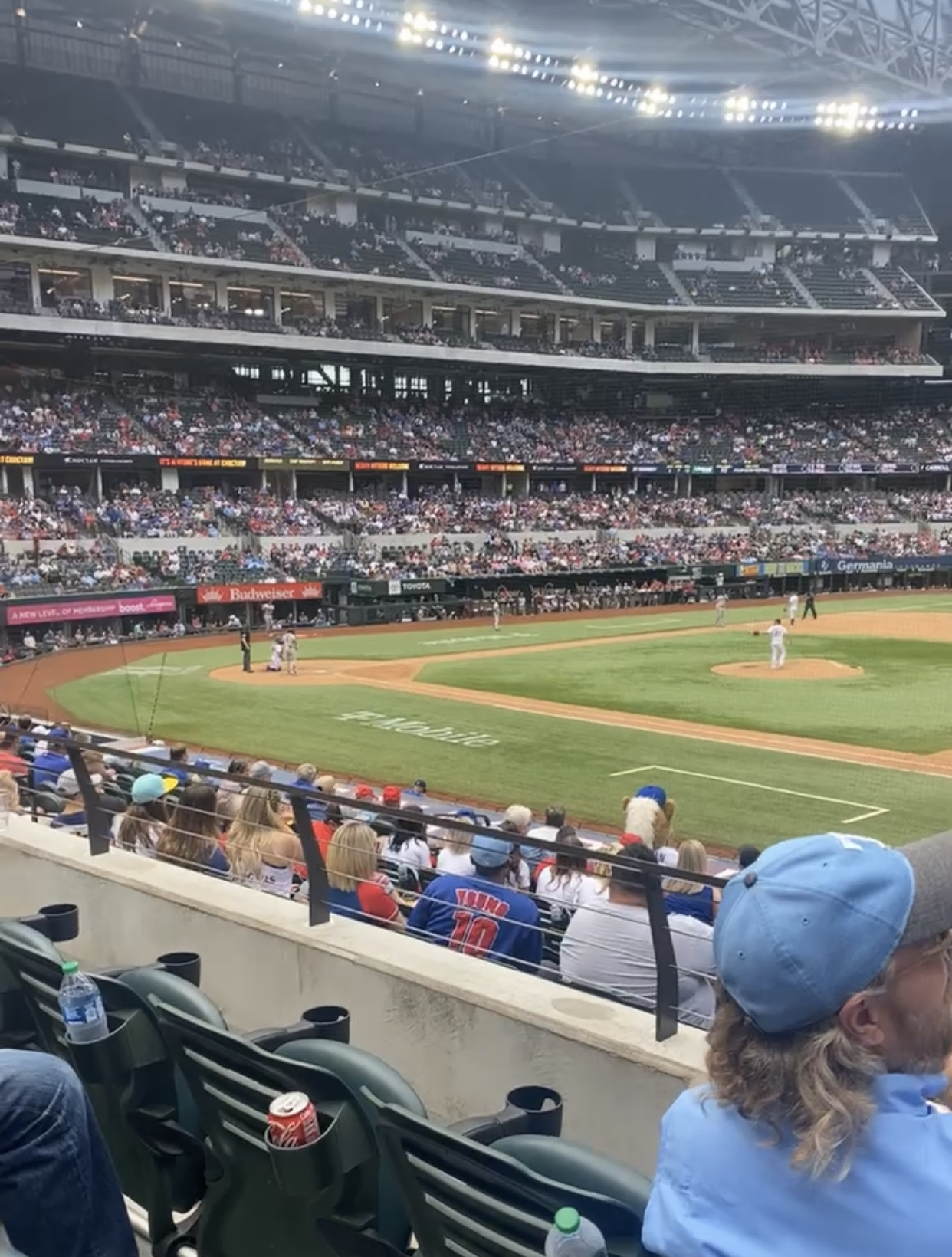 Globe Life Field, section 201, home of Texas Rangers, page 1