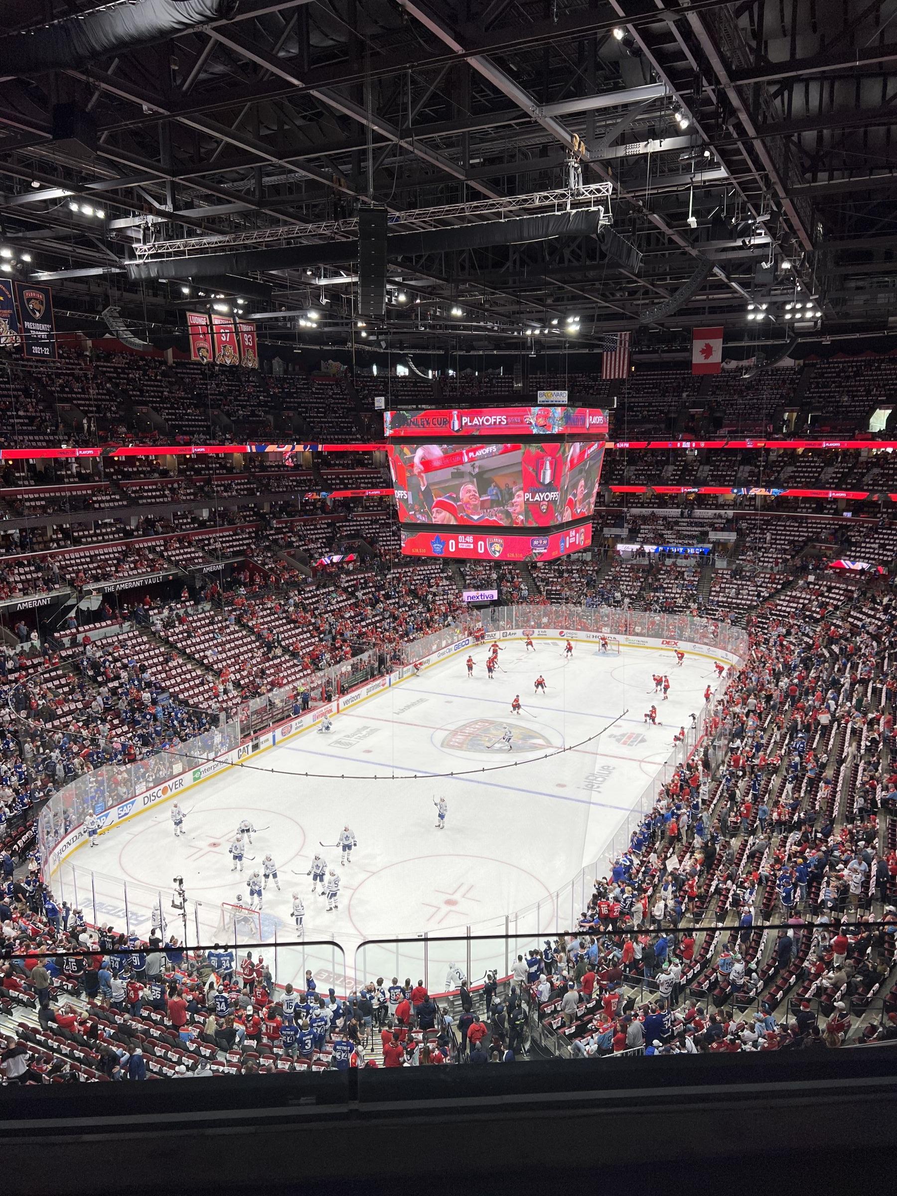 Section 324 at Amerant Bank Arena - RateYourSeats.com