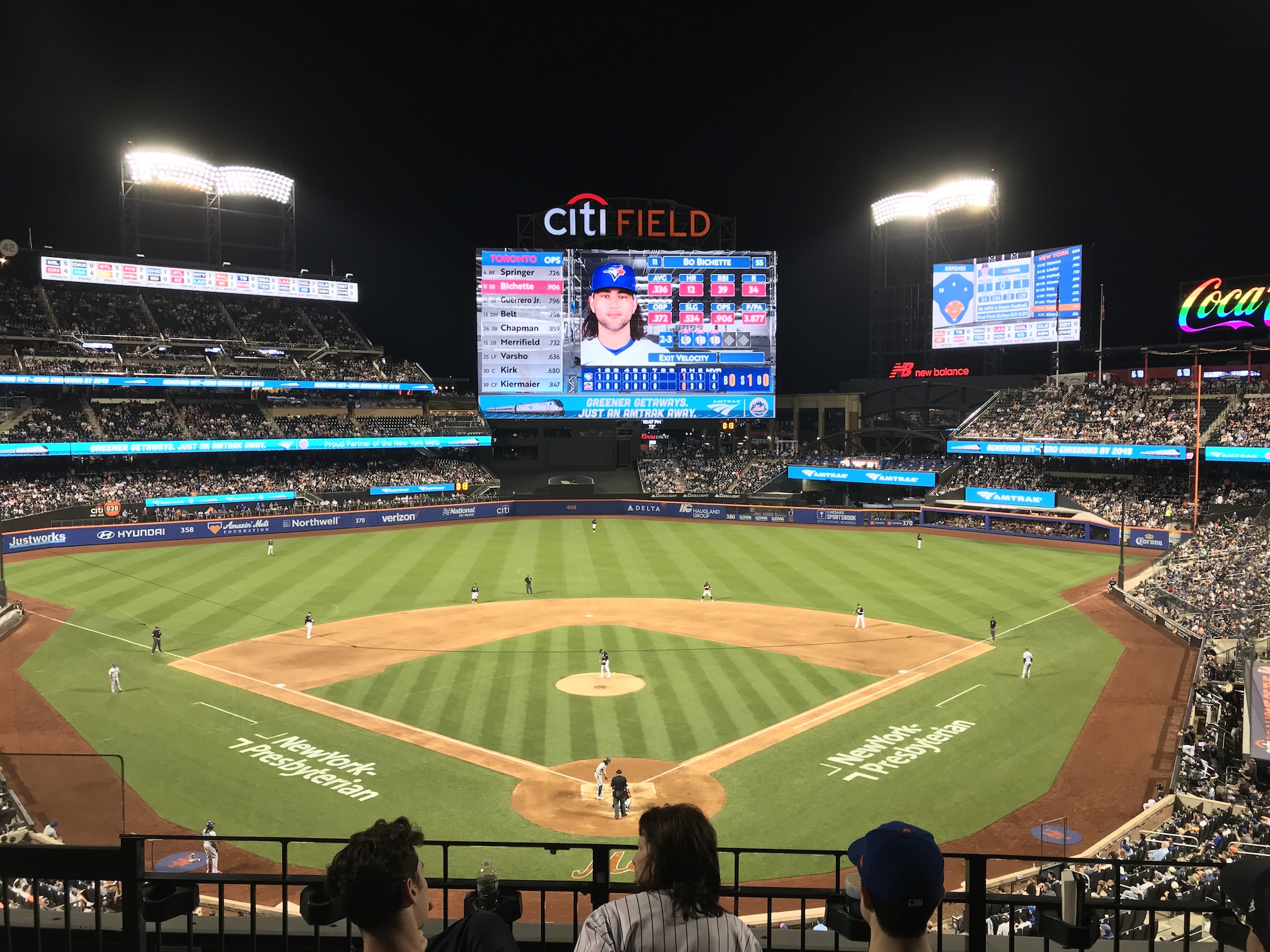 section 319, row 4 seat view  - citi field