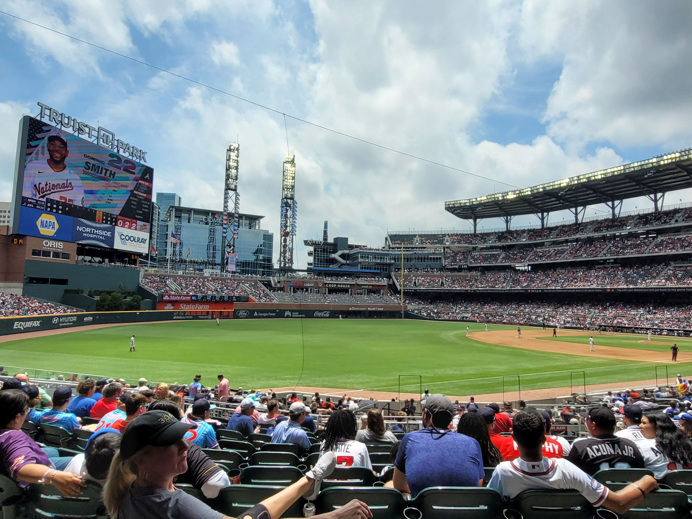 Truist Park, section 114, home of Atlanta Braves, page 1