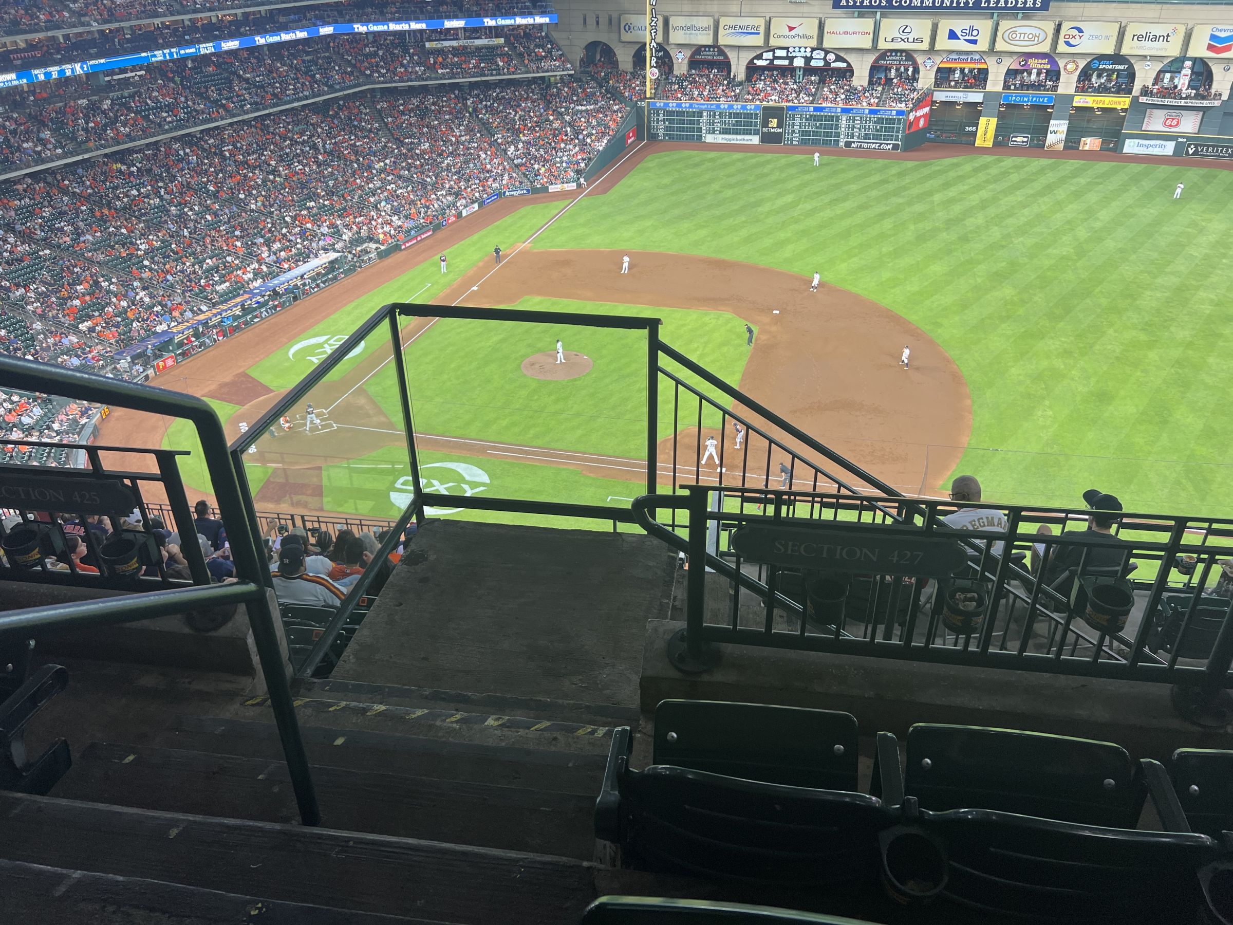 Section 427 at Minute Maid Park 