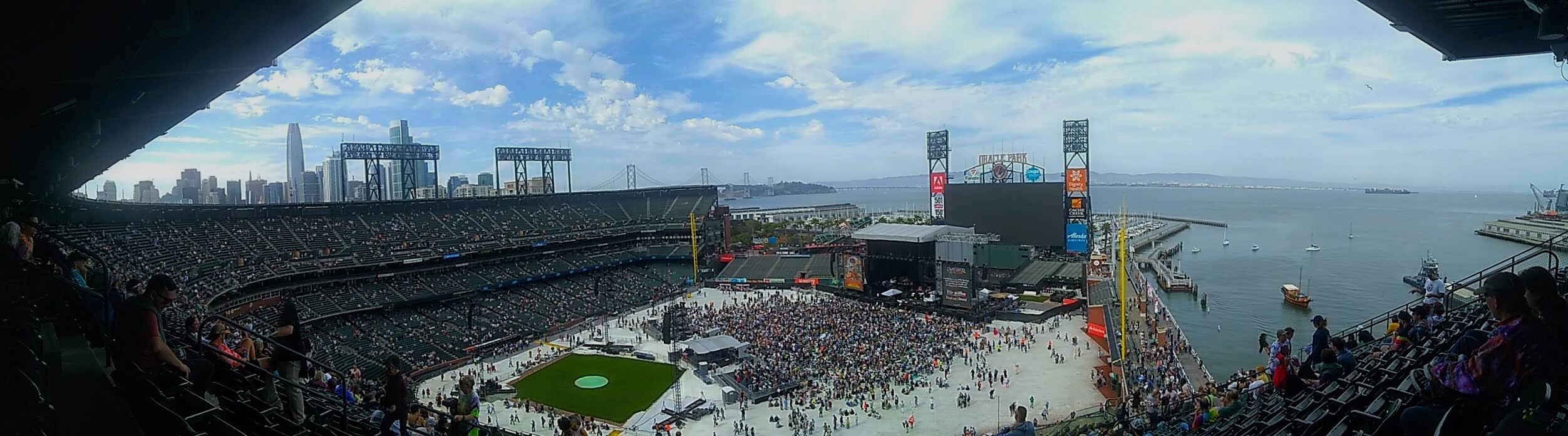 section 304, row 17 seat view  for concert - oracle park