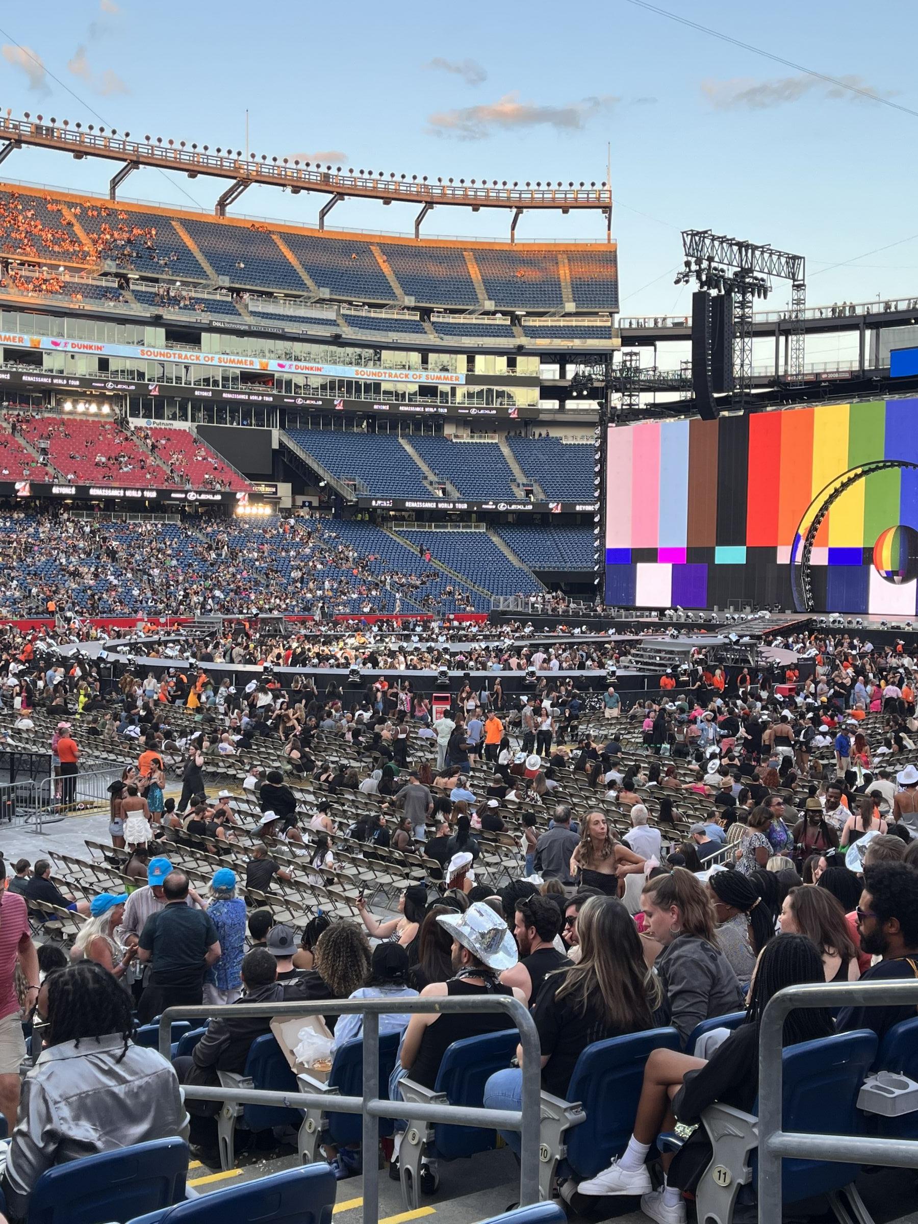 Section 135 at Gillette Stadium - RateYourSeats.com