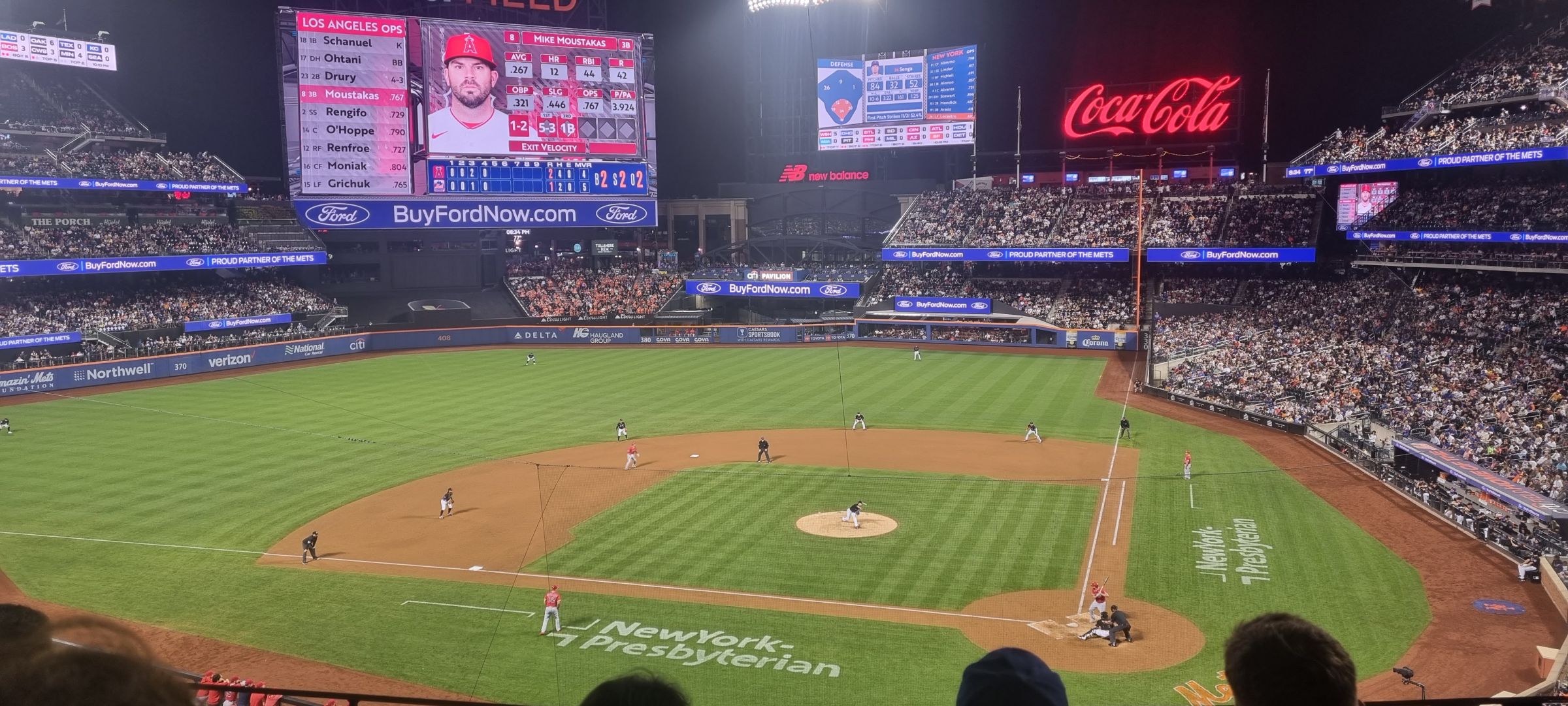 section 323, row 3 seat view  - citi field